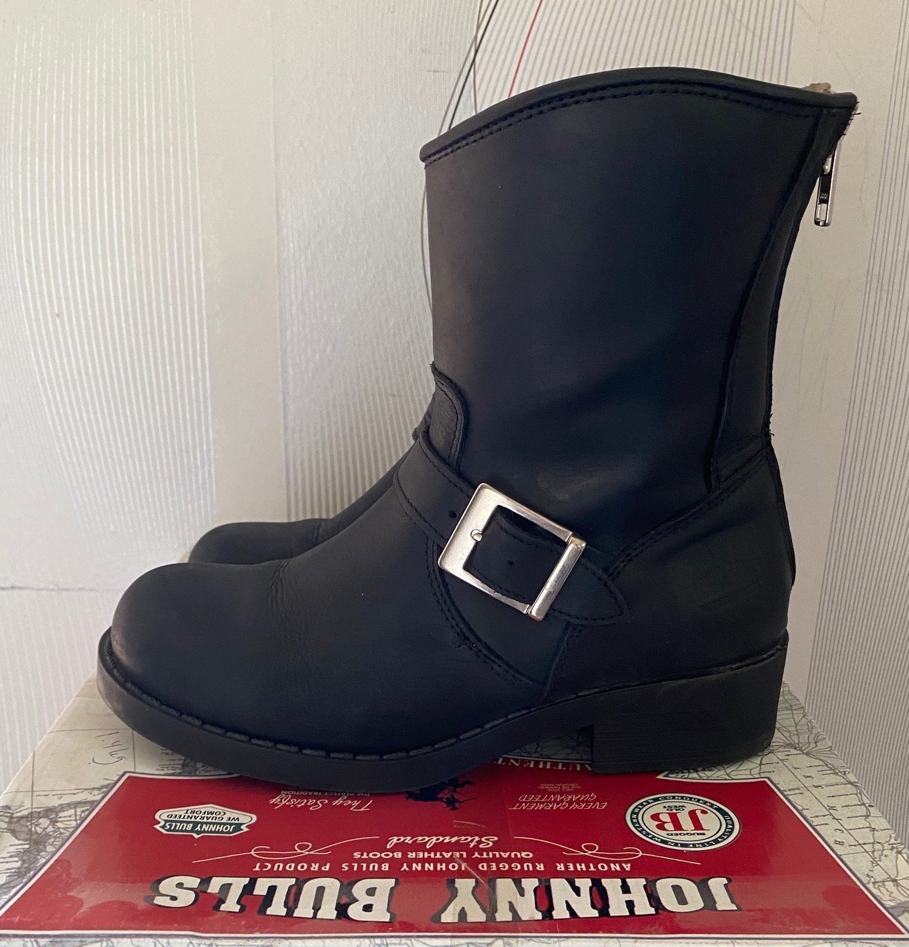 Mid High Boots från Johnny Bulls stl 37 (427246430) ᐈ Köp Johnny Bulls Boots High Biker Svart Boots Ellos.se