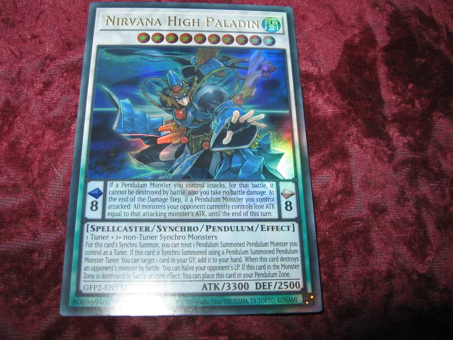YU-GI-OH NIRVANA HIGH PALADIN FOI.. | Kp frn ghost 64 p Tradera  (541517534)