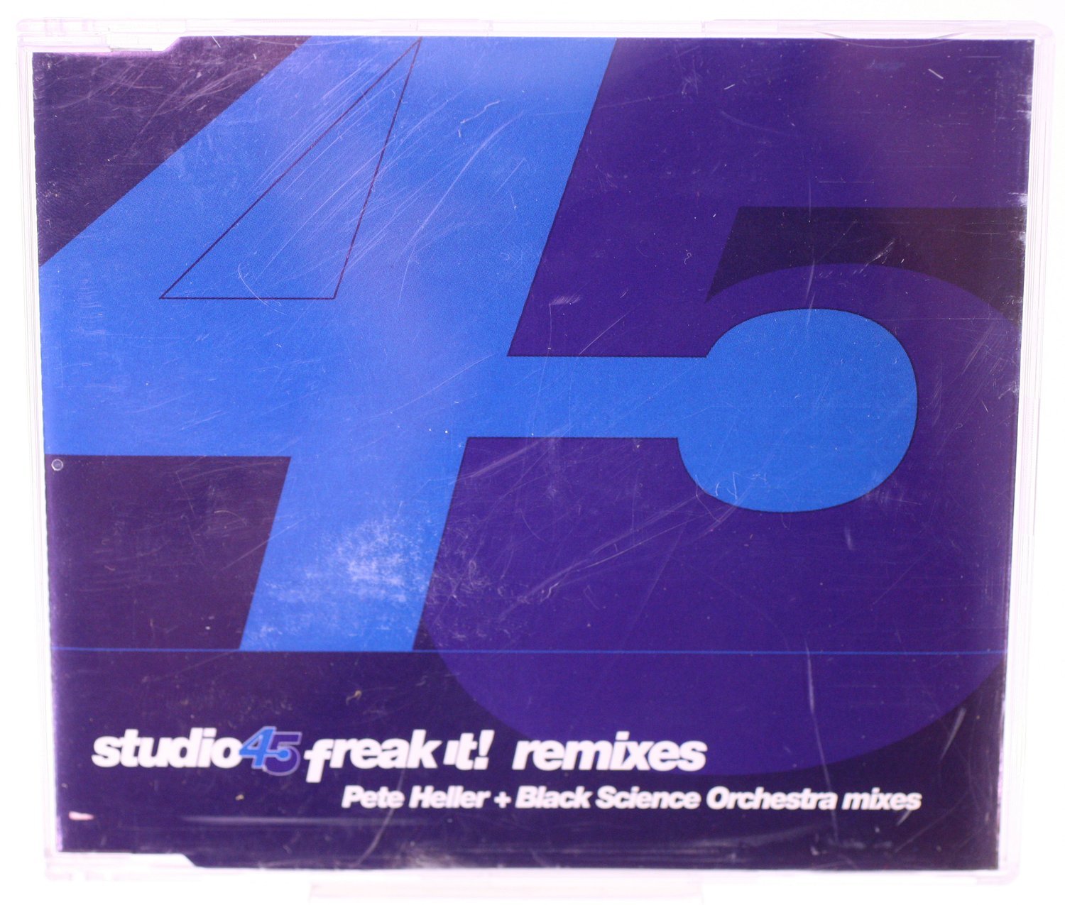 STUDIO 45 『FREAK IT!  REMIXES』 AZULI Studio 45 – Freak It! (Remixes By Pete Heller / Black