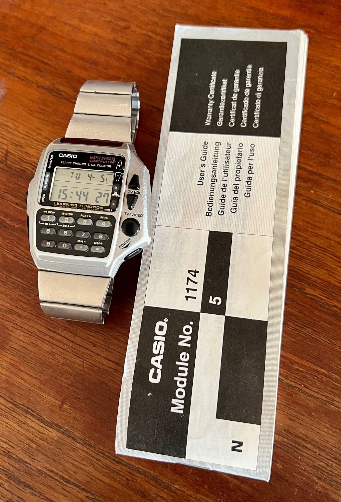 casio remote control