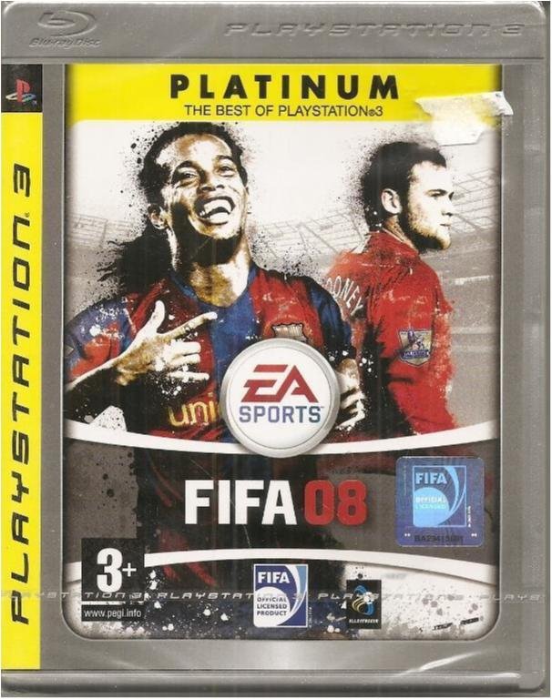 FIFA 08 ( INPLASTAT PS3 SPEL)