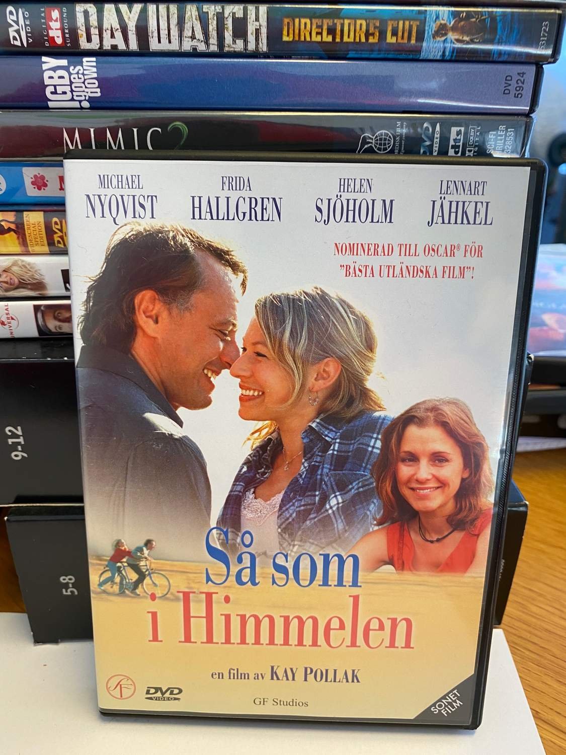 Så som i himmelen-Michael Nyqvist och Frida Hallgren(DVD)