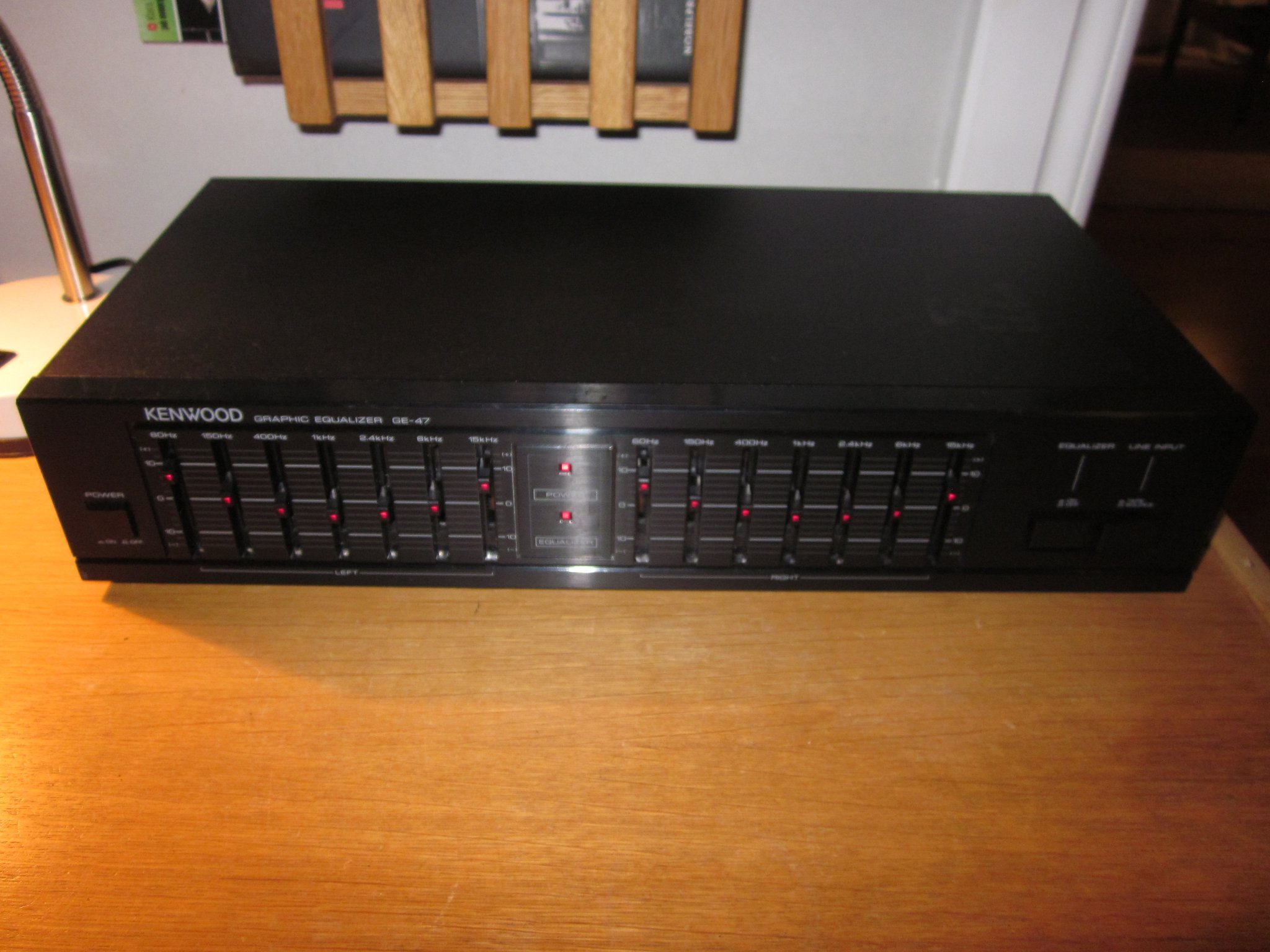 Kenwood GE47 Stereo Graphic Equalizer (370686793) ᐈ Köp på Tradera