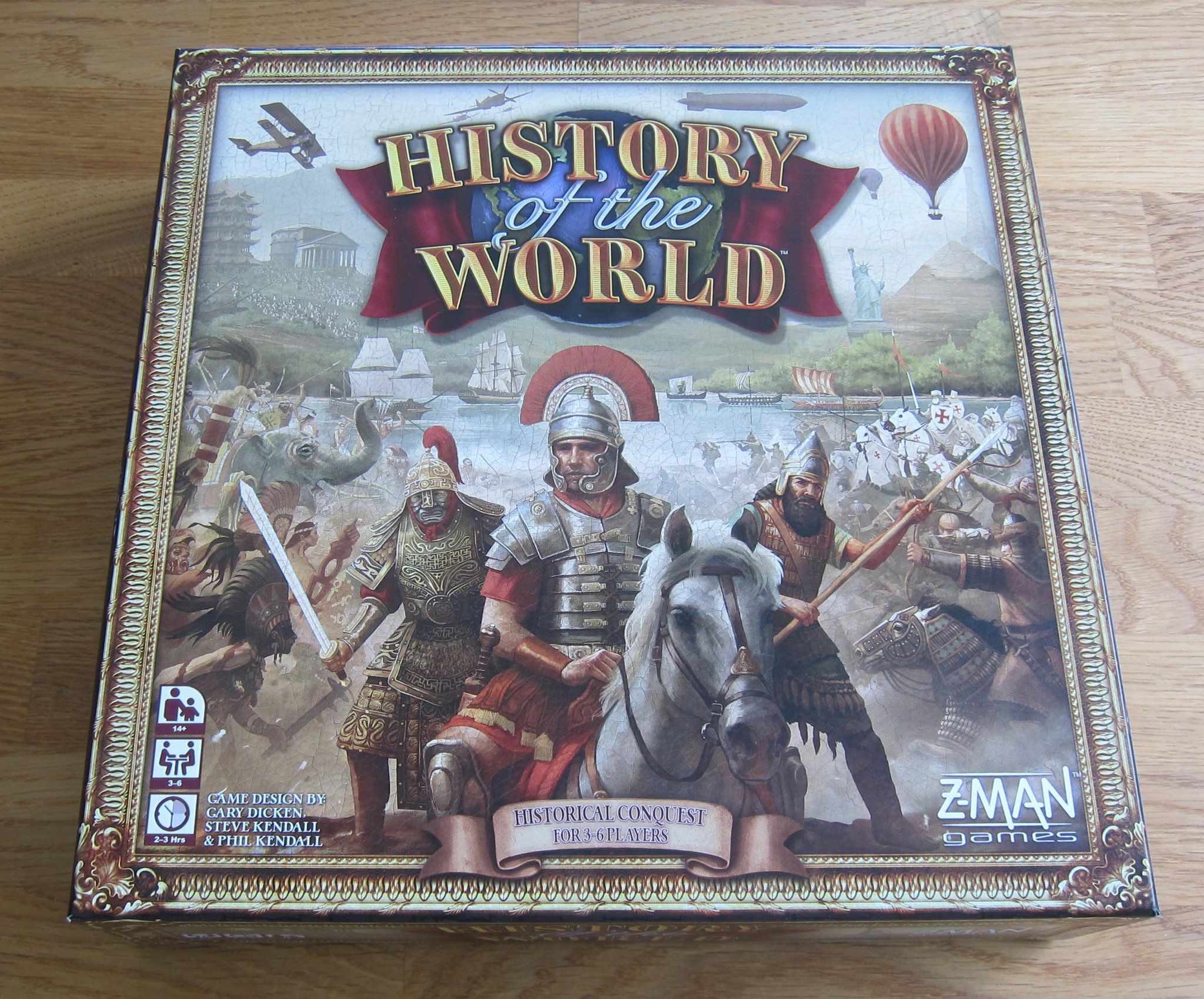 History of the World brädspel i nyskick