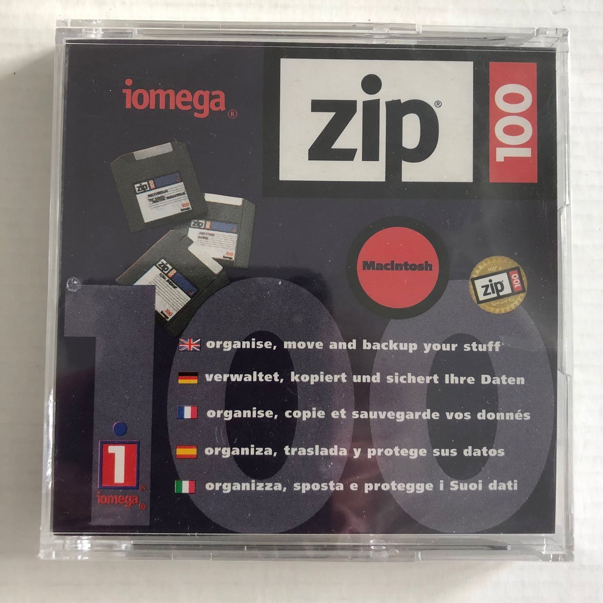 ZIPdiskett iomega 100 MB (408882653) ᐈ Köp på Tradera