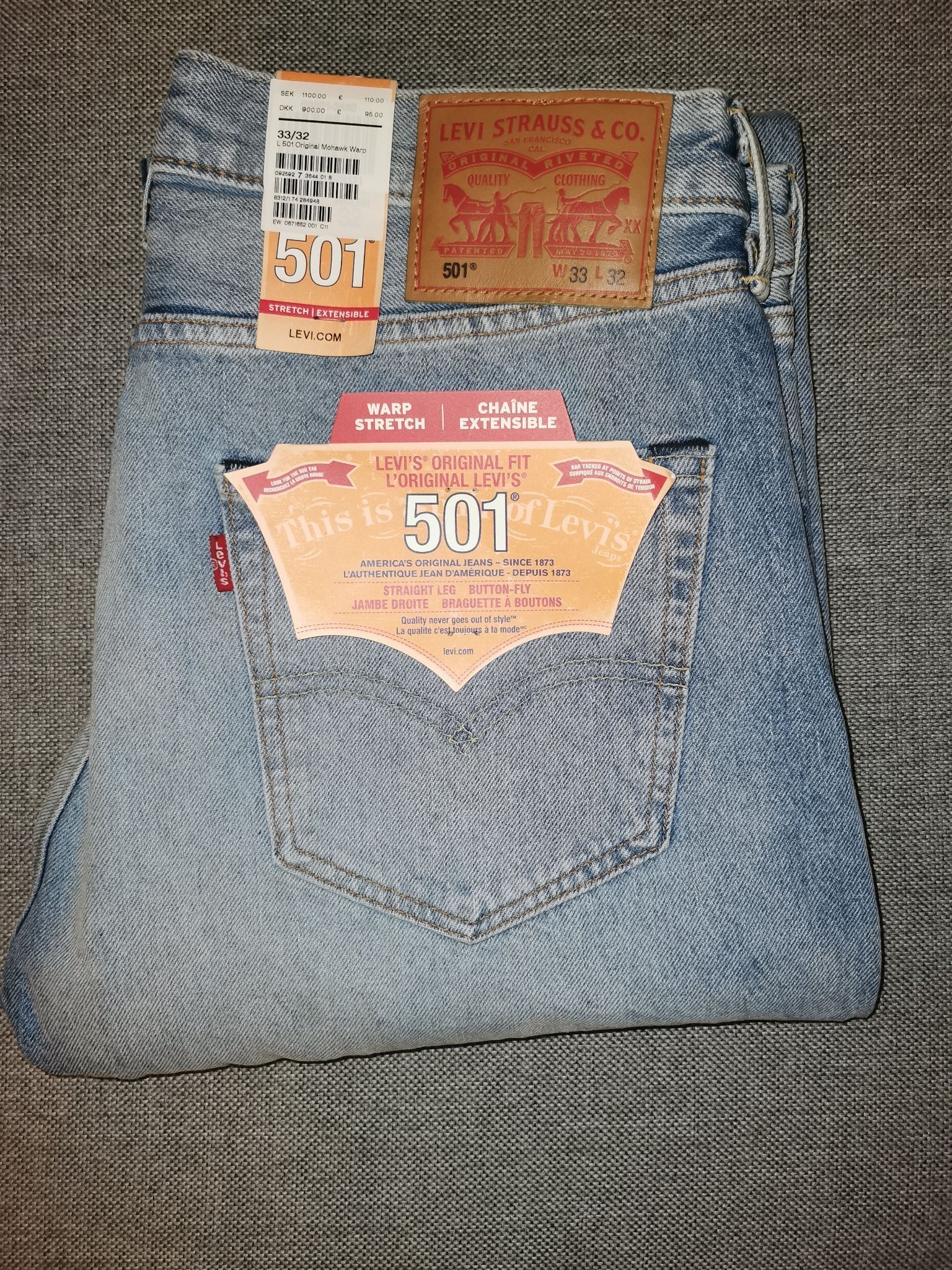levis 501 mohawk warp