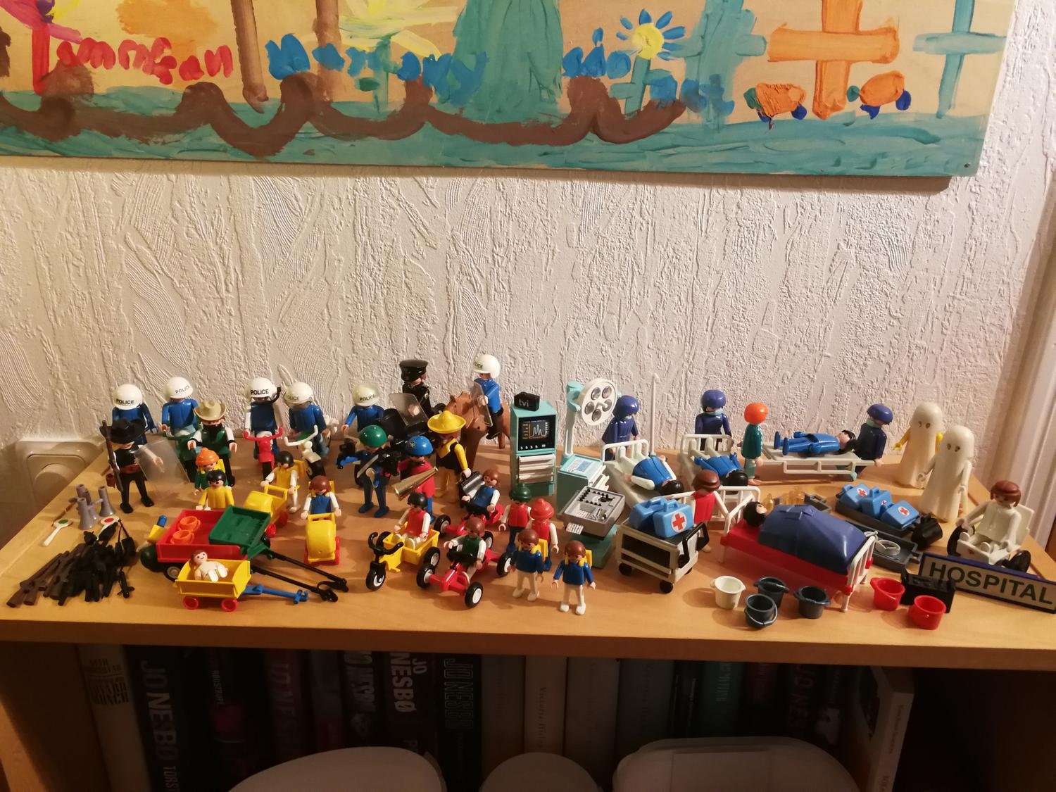 PLAYMOBIL STOR 80TALS VINTAGE SAMLING MED MA.. (389933768) ᐈ Köp på