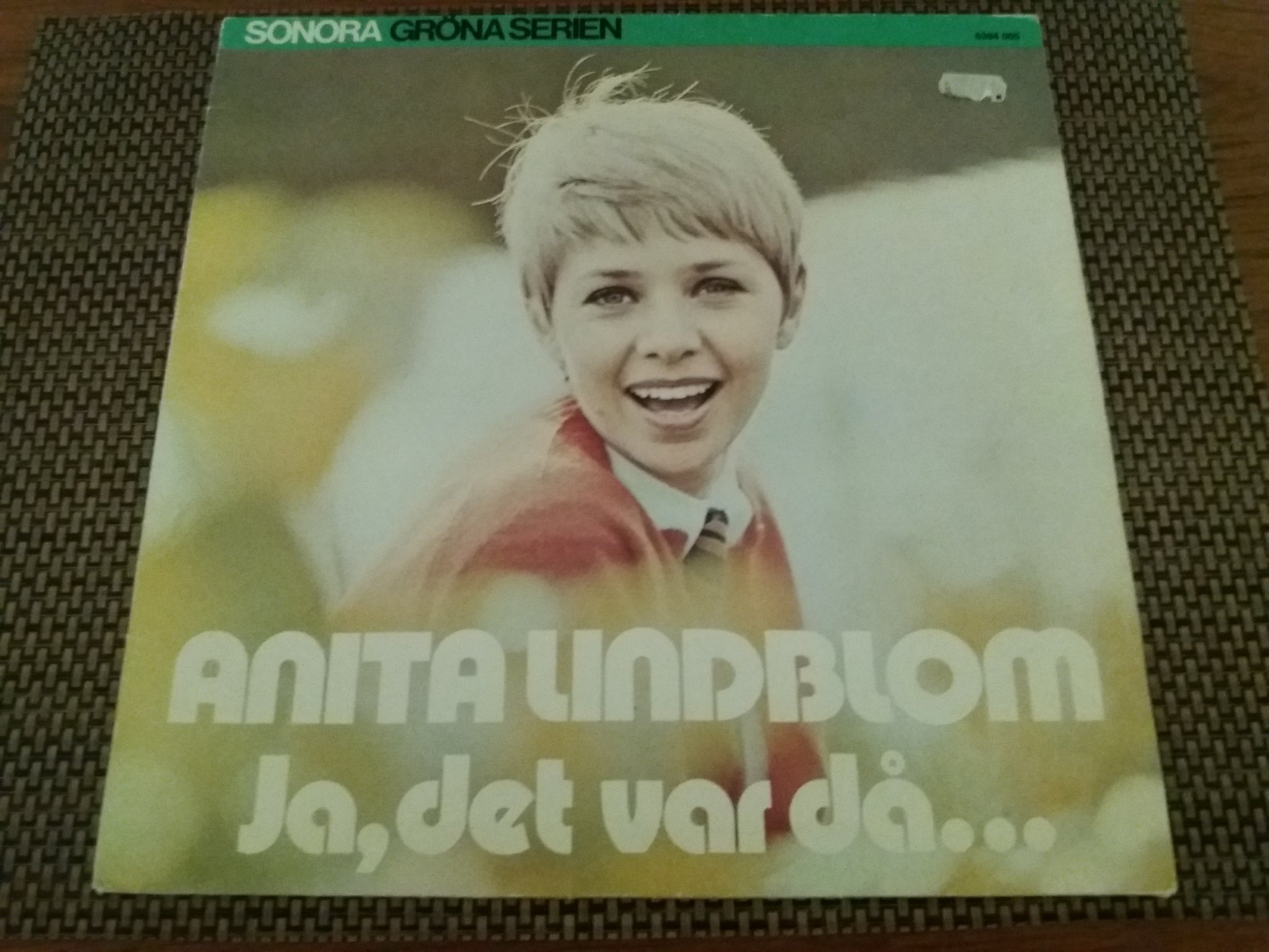 LP ANITA LINDBLOM - Ja, det var då... 1969