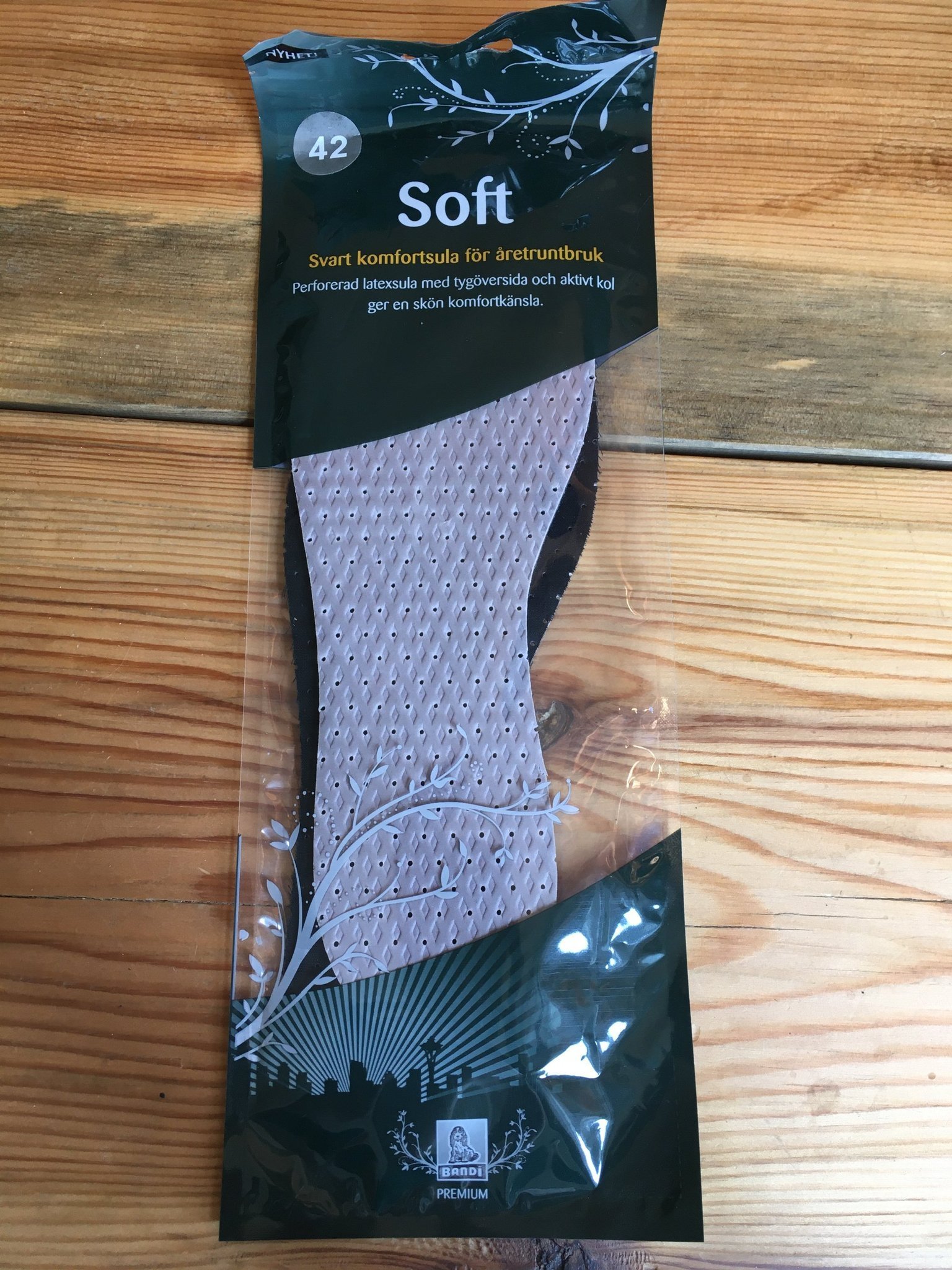 Helt ny! Skosula komfortsula stl 42