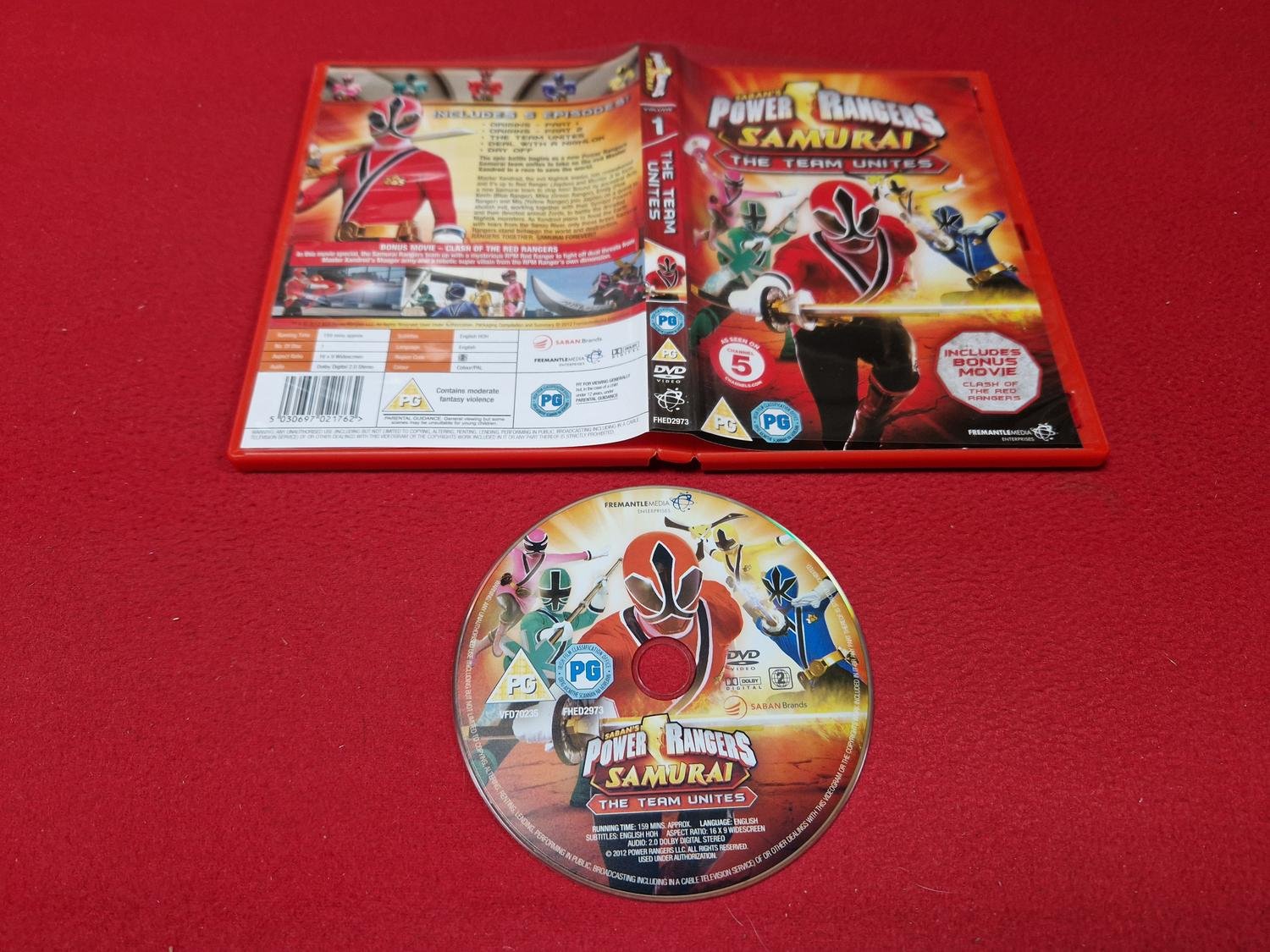 POWER RANGERS SAMURAI THE TEAM Köp från game-world på Tradera