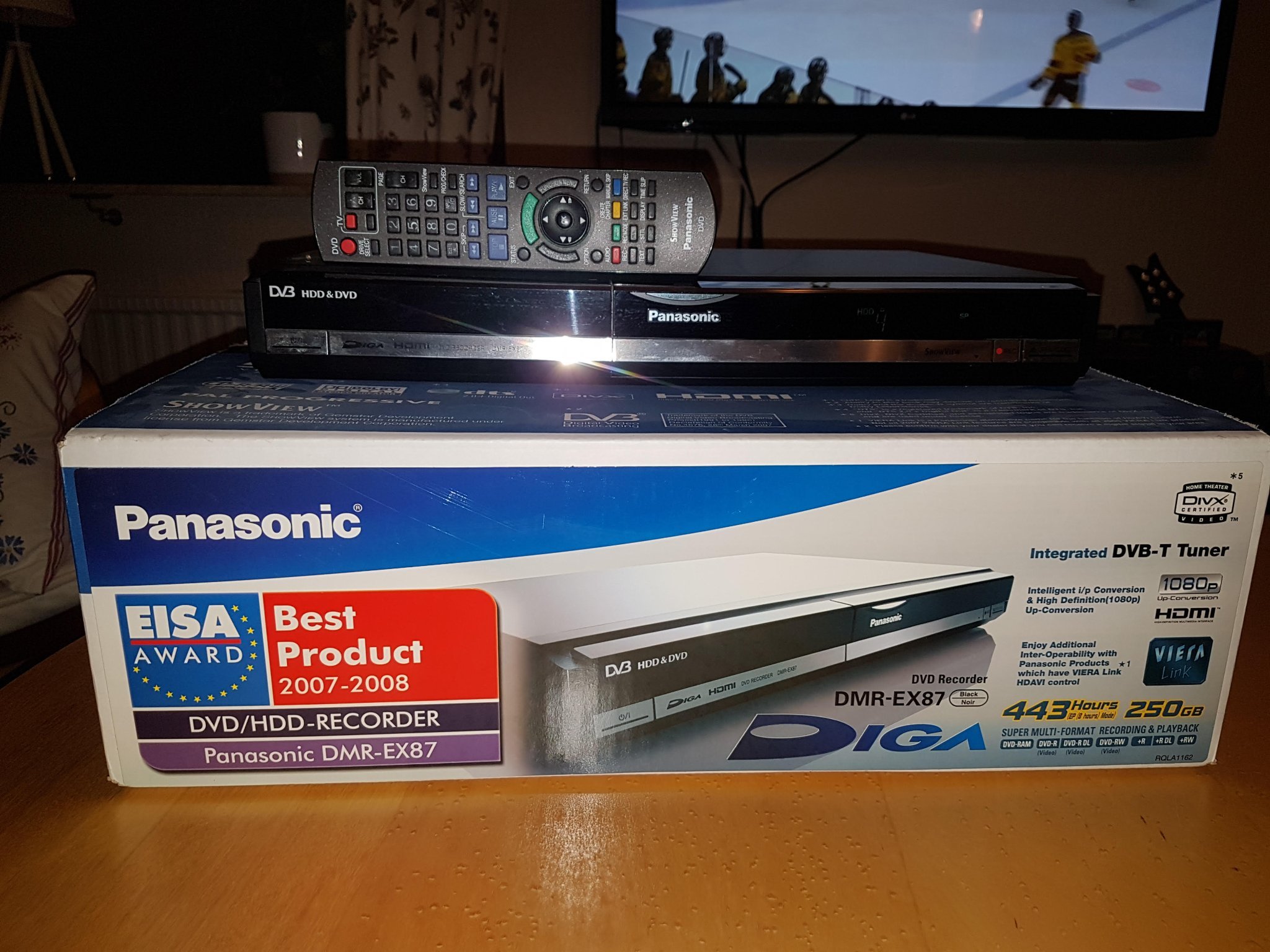 Panasonic DMREX87 DVD/HDD Recorder 250GB (388494174) ᐈ Köp på Tradera