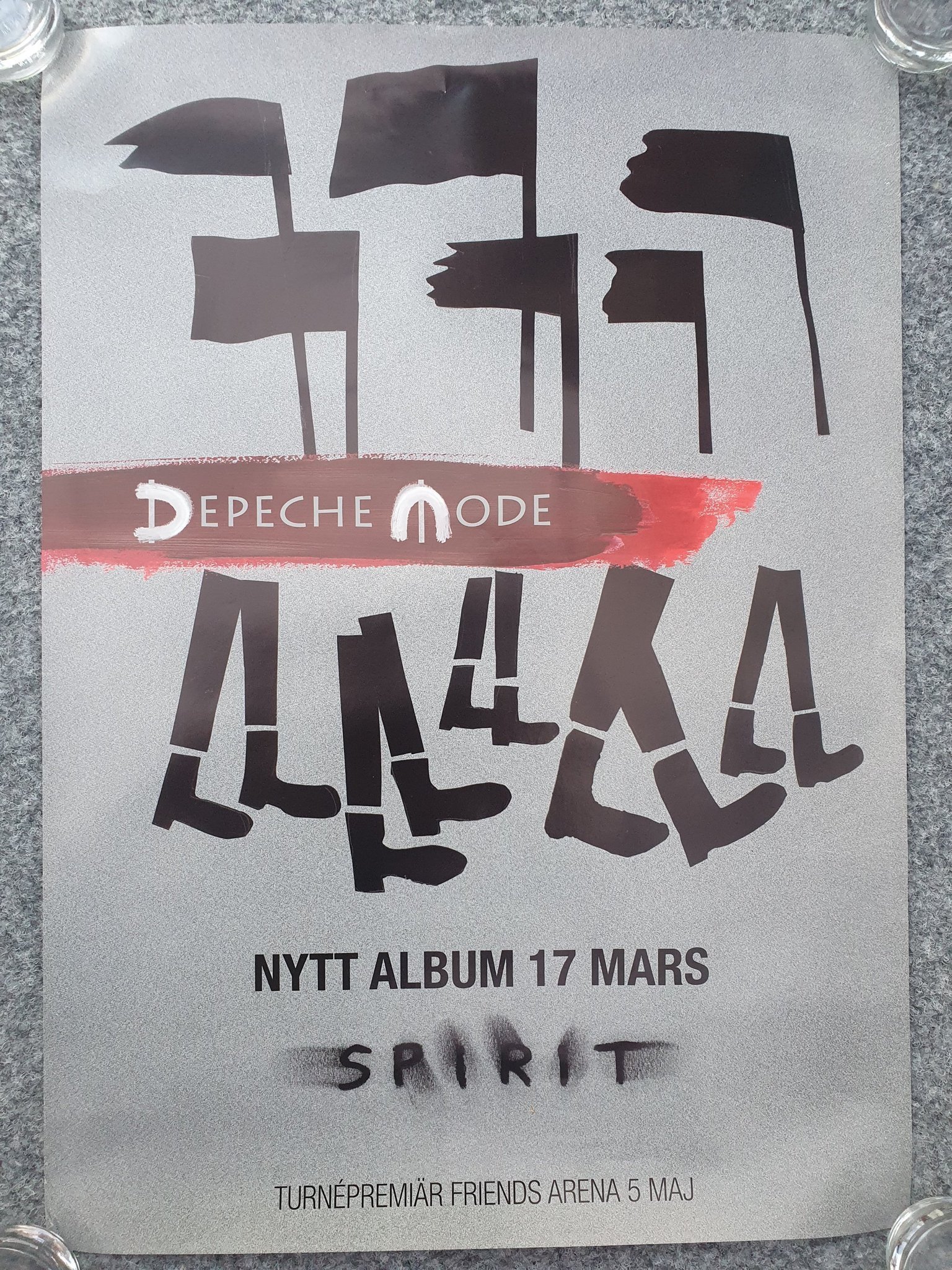 Depeche Mode - Spirit - PROMO POSTER - 50x70 cm (418718506) ᐈ Köp på ...