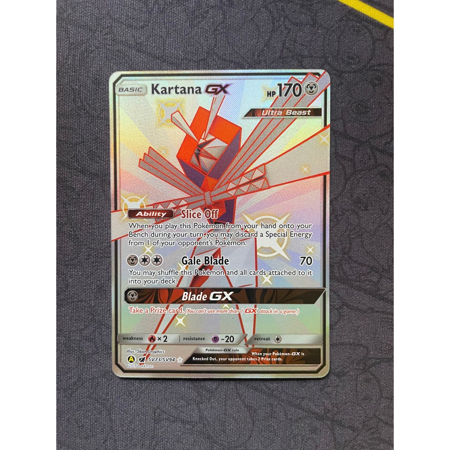 Kartana-GX - SV73/SV94 - Shiny Ultra Rare