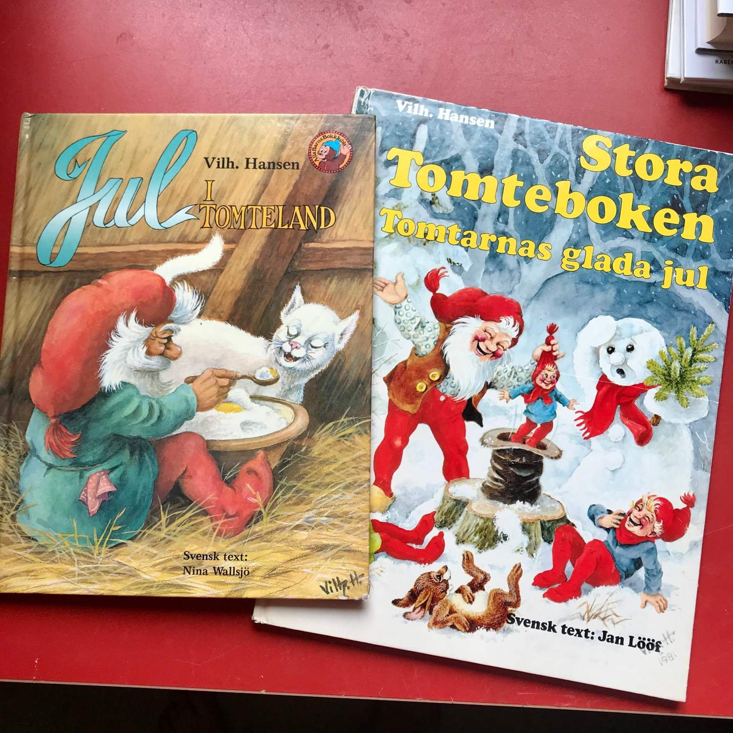 JUL I TOMTELAND + STORA TOMT.. Köp från Haldins_Hylla på Tradera