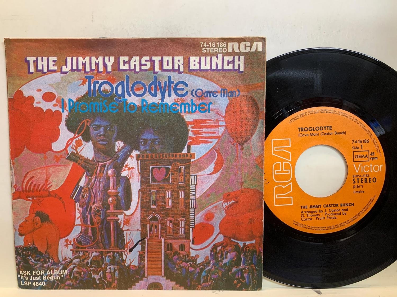 THE JIMMY CASTOR BUNCH TROGLODYTE (CA.. (419374868) ᐈ som Troglodytes (Cave Men) och It's Just