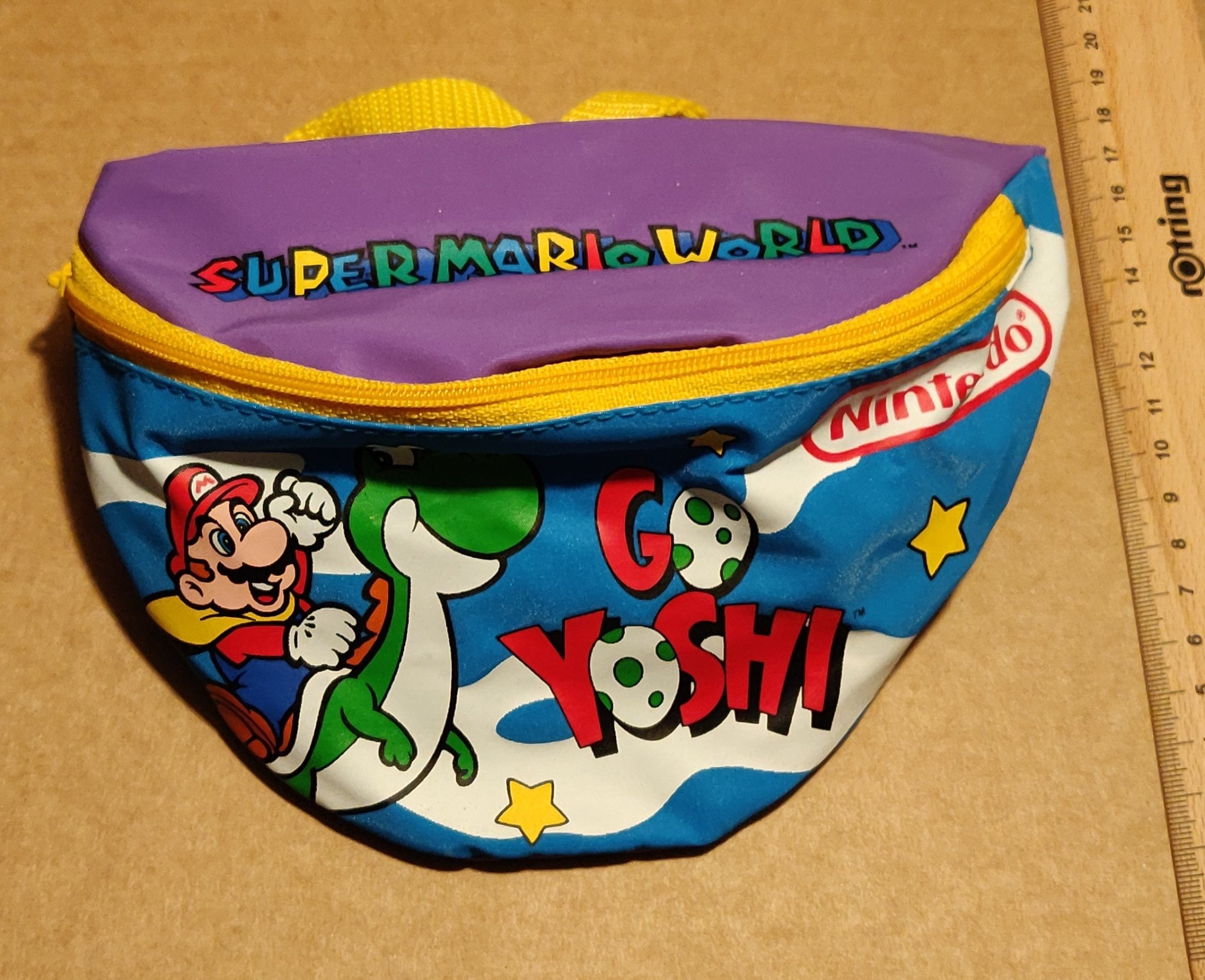 Super Mario World Magväska Från 1993 Yapon Toys! Utrop 1kr!