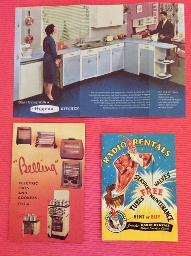 50-tals nostalgi! Retro! Reproduktion/Preprint i jättefint skick!