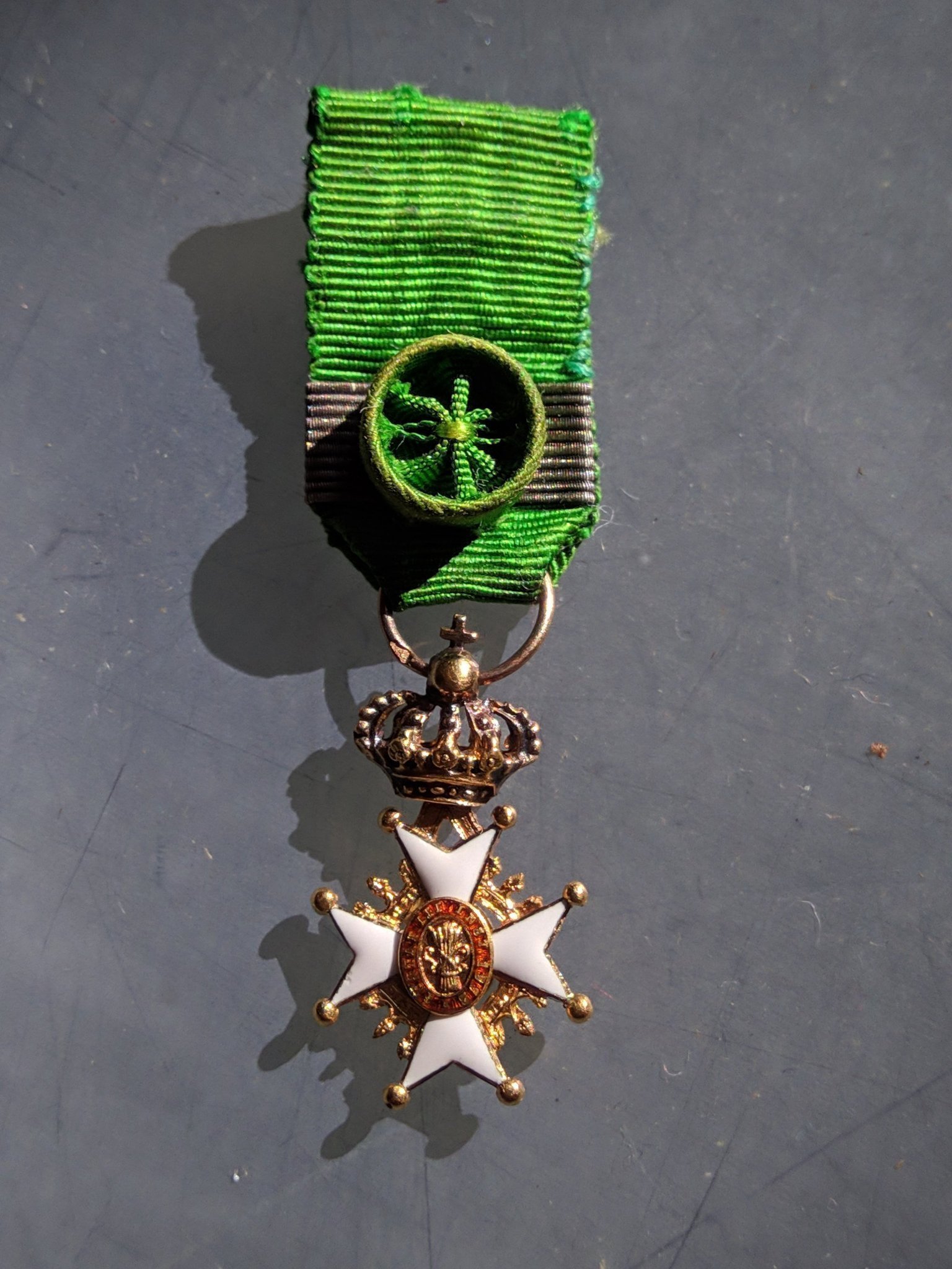 Vasaorden kommendör 1:a klass miniatyr i guld