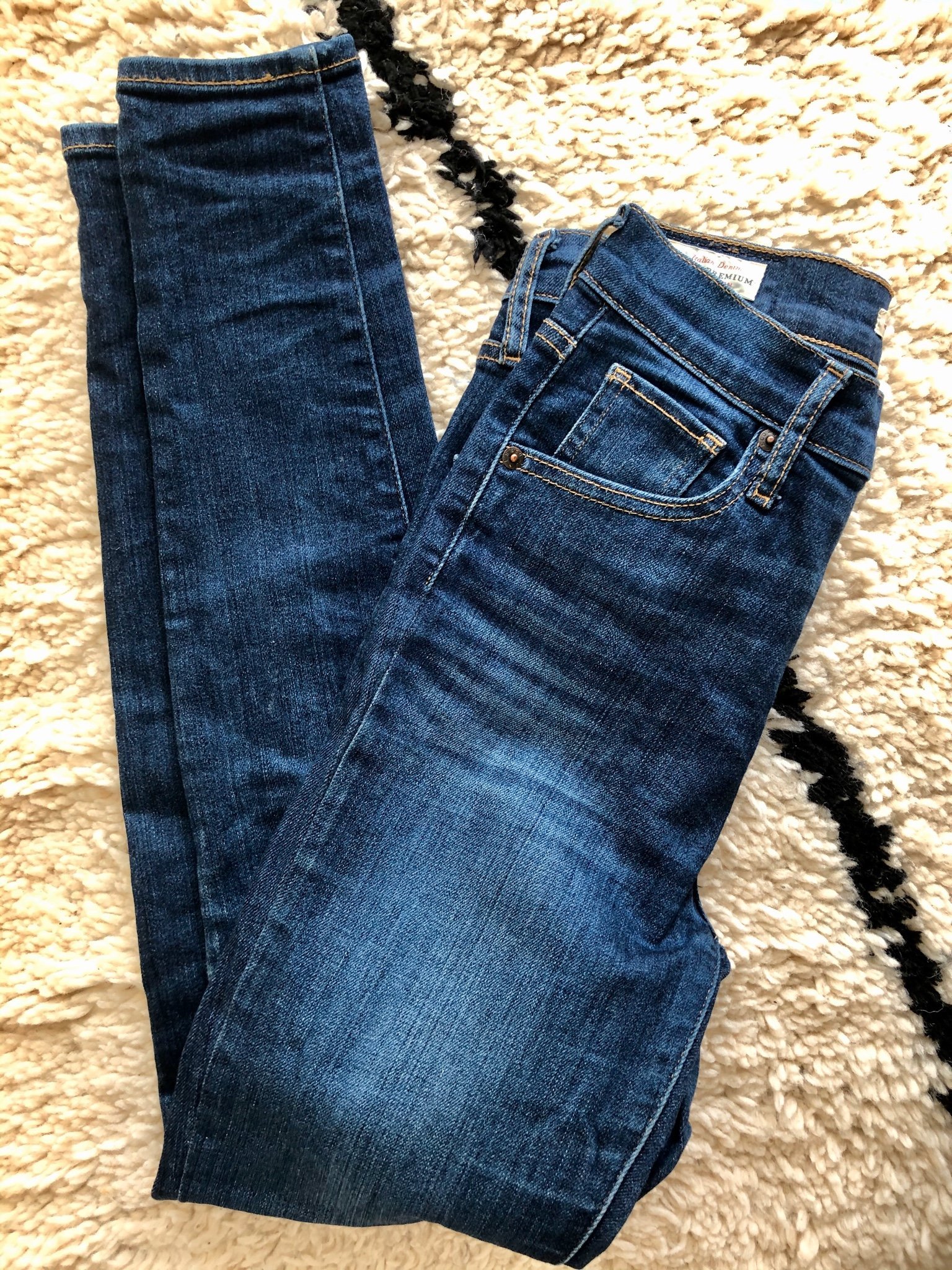 Levis mile high super skinny strl 26.