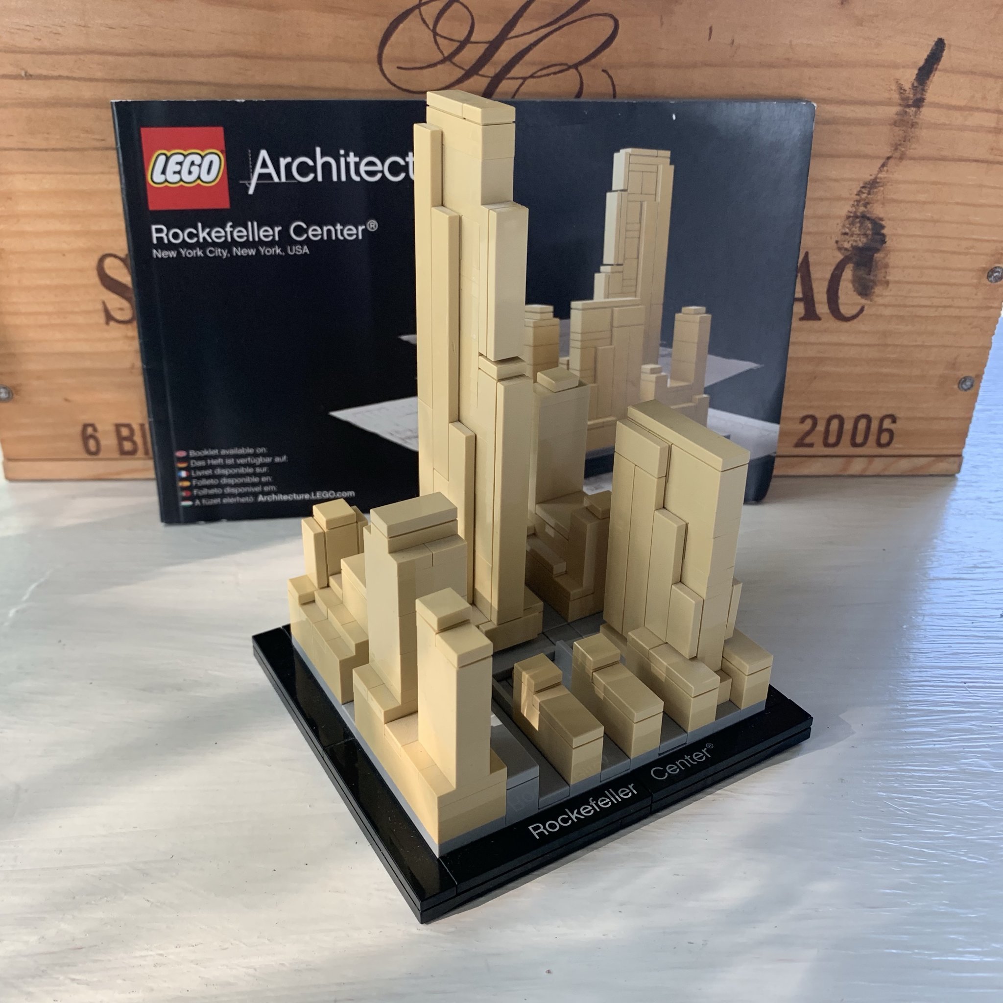 rockefeller center lego architecture