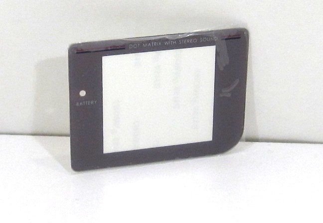 GB Game Boy glasskärm, självhäftade skärm