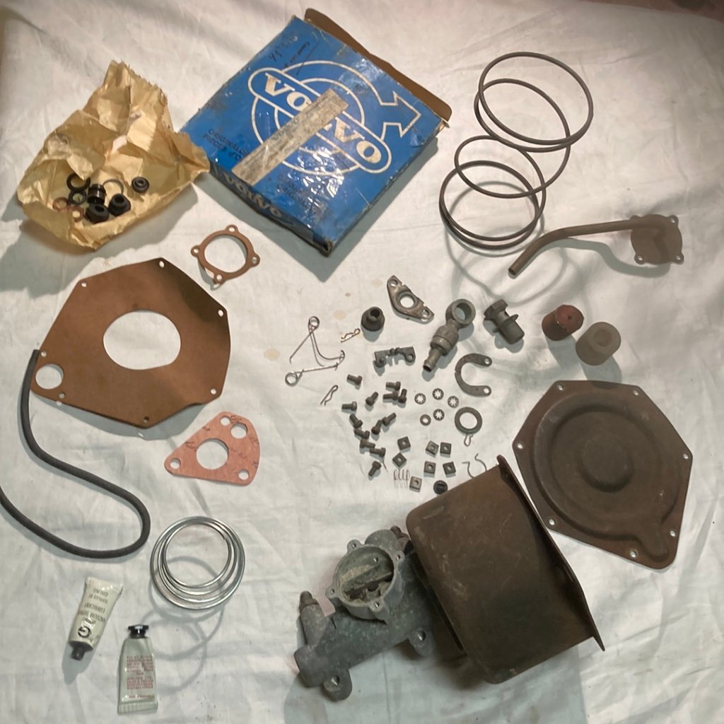 Volvo Amazon 123GT bromsservo komplett inkl ren.. Köp på Tradera