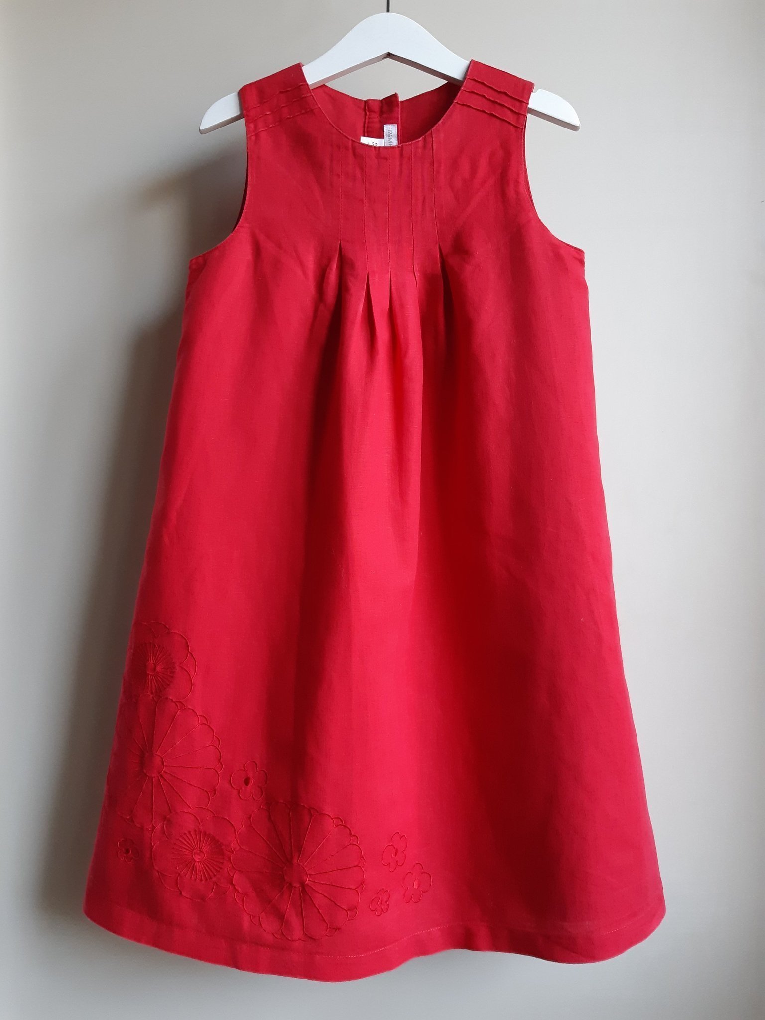 H&M röd klänning brodyr linne stl 122 (398788852) ᐈ Köp på H&M röd klänning brodyr linne stl 122 (398788852) ᐈ Köp på