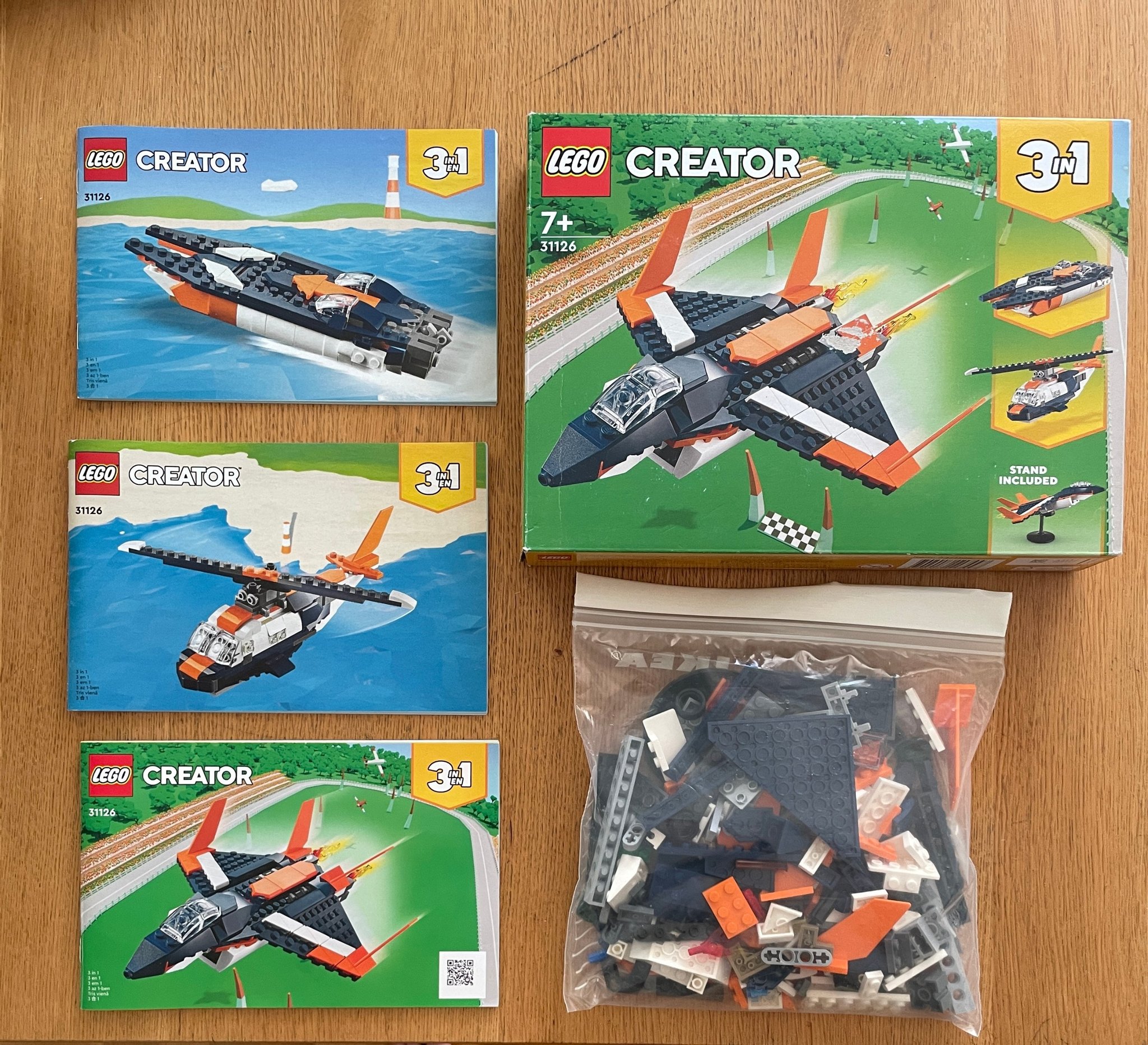 LEGO Creator Airport Supersonic-jet (31126-1)