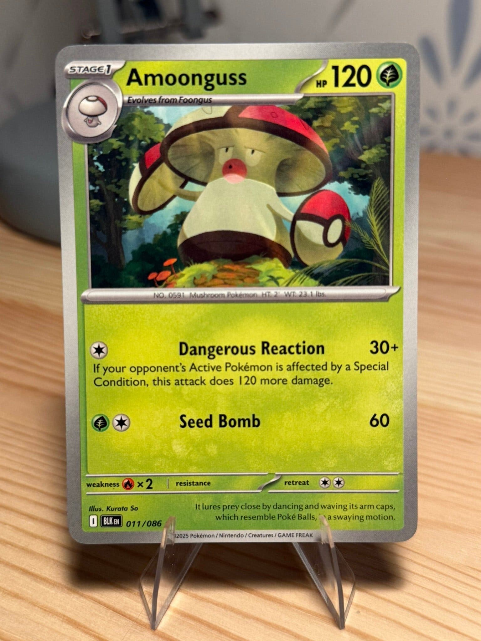 Amoonguss 011/086 [Black Bolt] | Kp p Tradera (729052874)