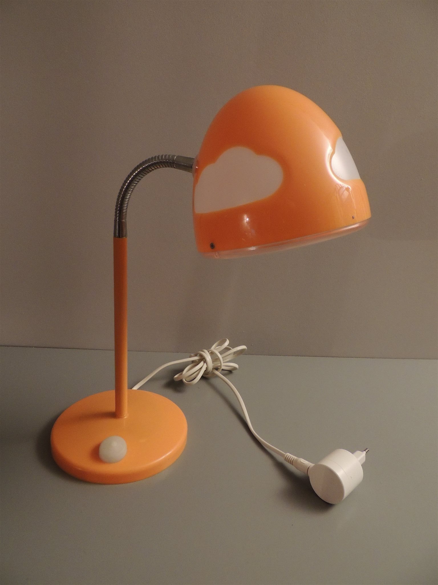 Lampa/bordslampa, belysning, barnrum, barn, plast, ikea skojig på