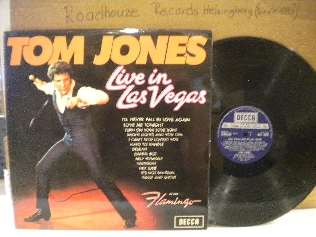 TOM JONES LIVE IN LAS VEGAS (418087900) ᐈ roadhouze på Tradera