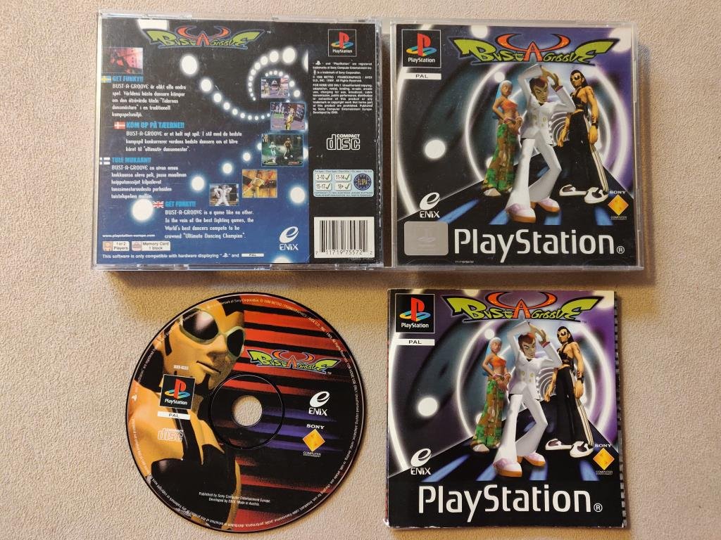 Bust A Groove / Playstation PS1 PSX (423129929) ᐈ Köp på Tradera
