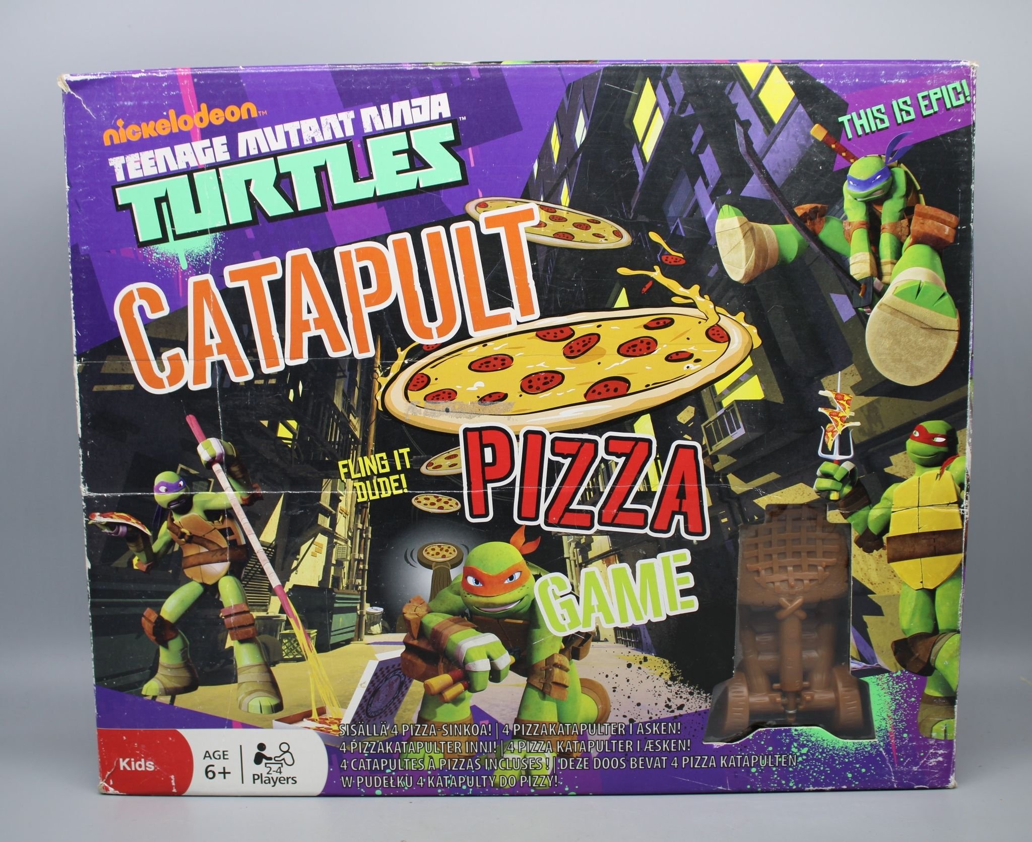 Vintage 1989 NES Teenage Mutant Ninja Turtles Game - Original Box, Made in Japan