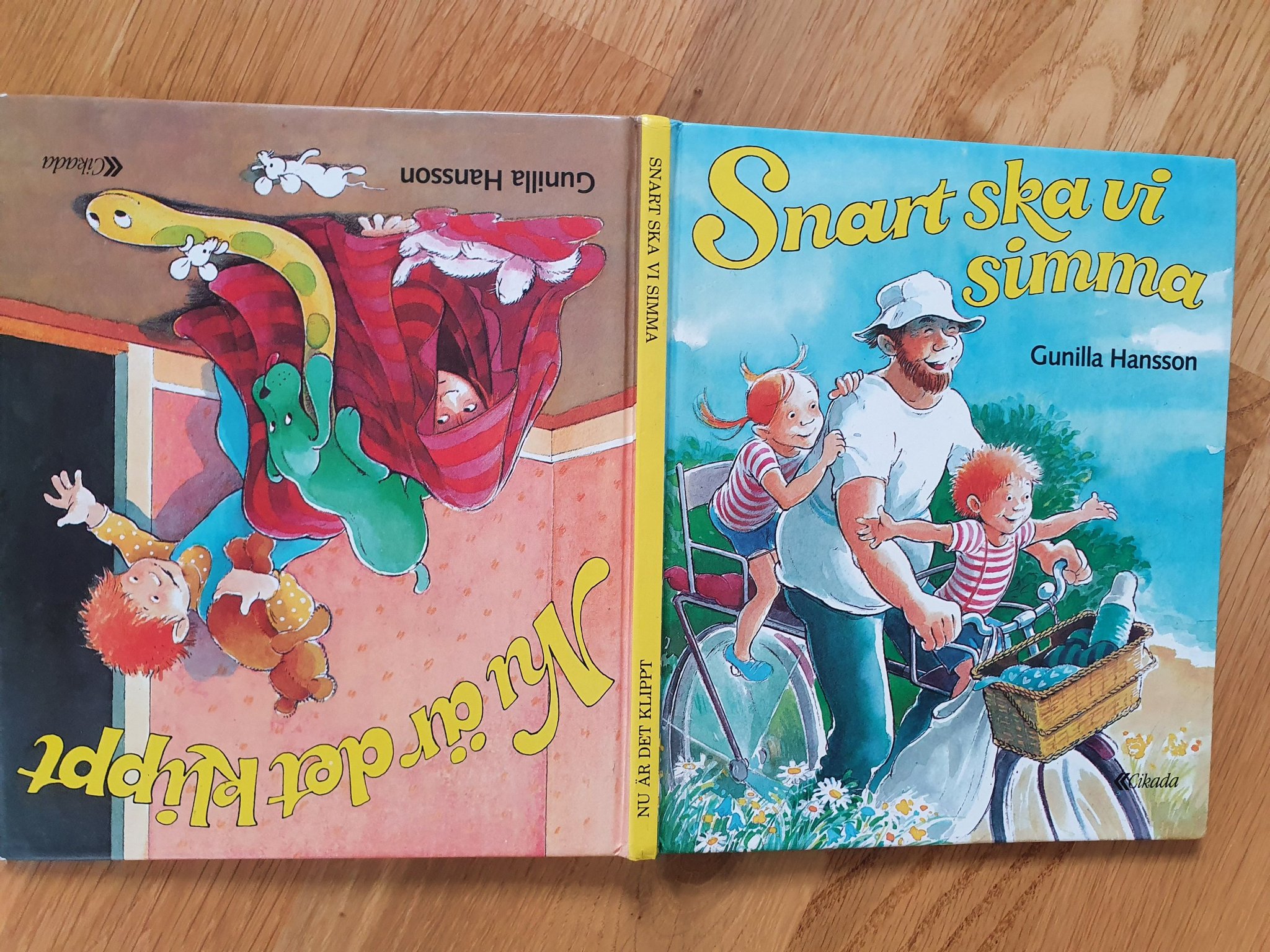 SNART SKA VI SIMMA/NU ÄR DET KLIPPT GUNILLA HA.. Köp på Tradera