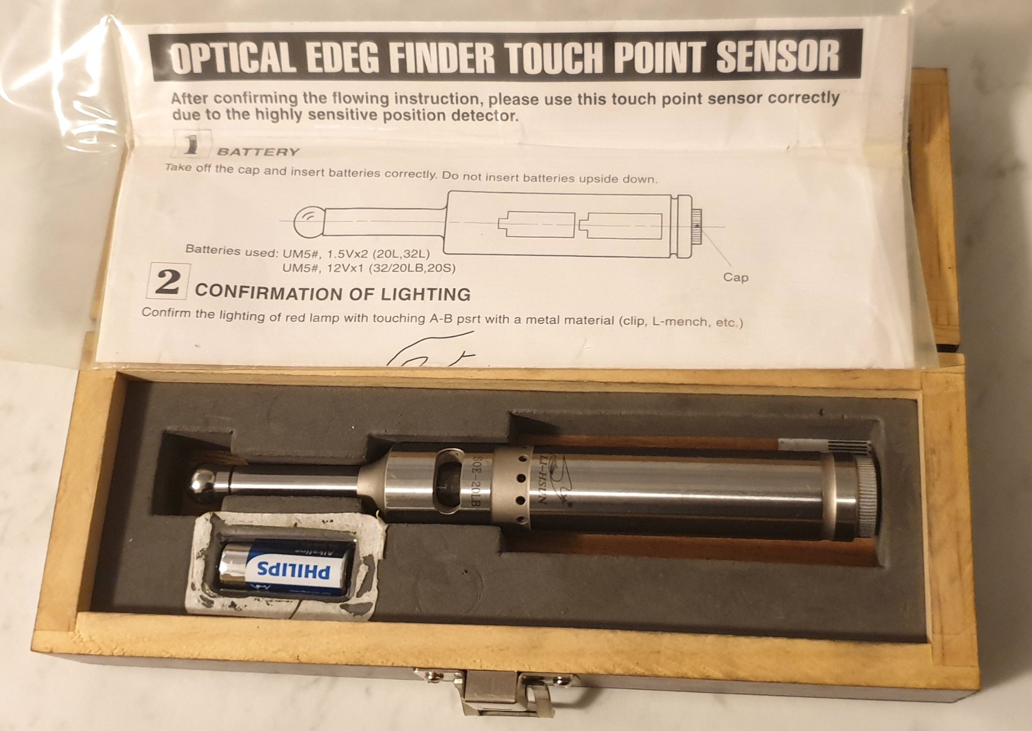 Optical Edge Finder SOE20LB (394021469) ᐈ Köp på Tradera