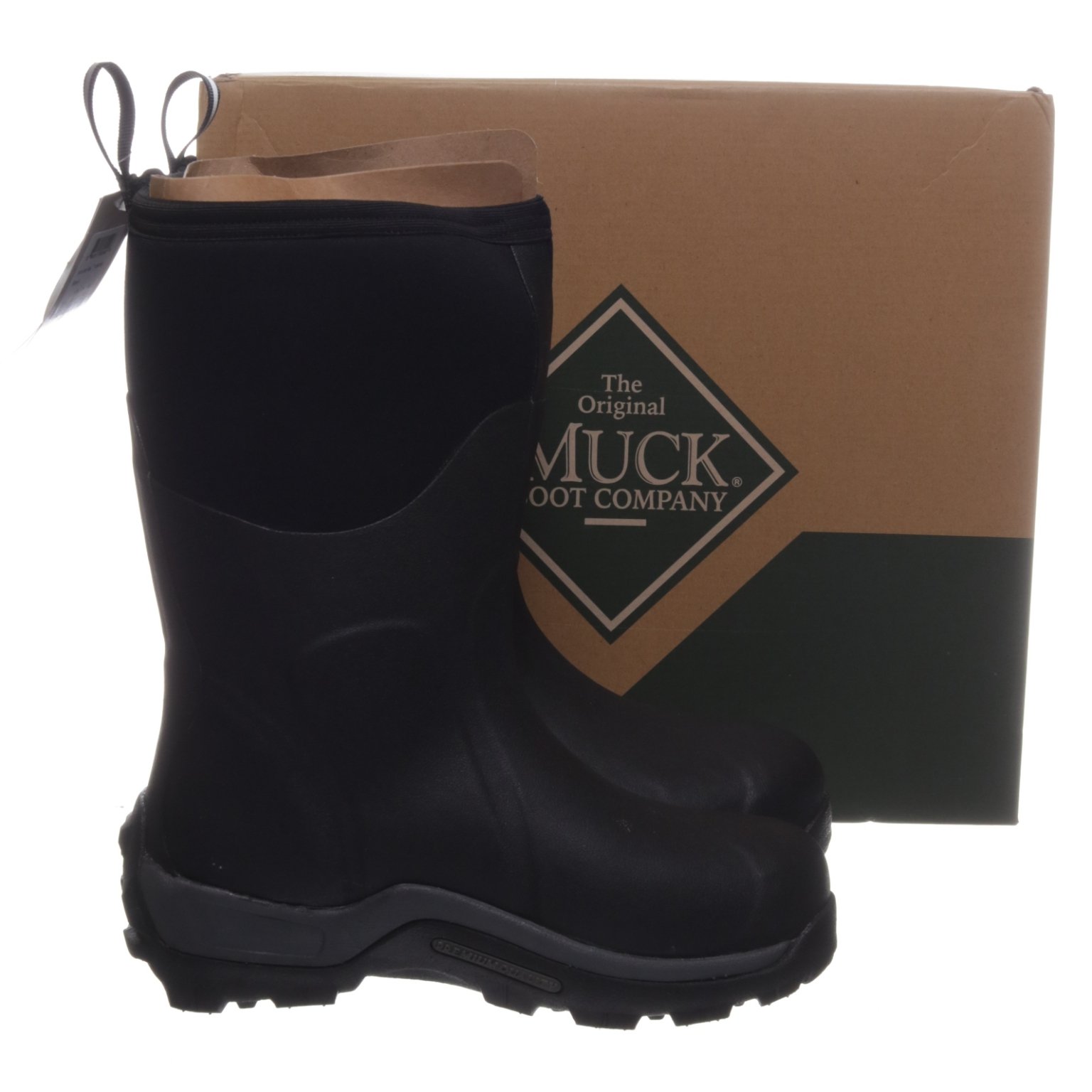 Muck Boot Co., Gummistövlar, Strl: 43, Artic Sport Mid, Svart Muck Boot Co., Gummistövlar, Strl: 43, Artic Sport Mid, Svart
