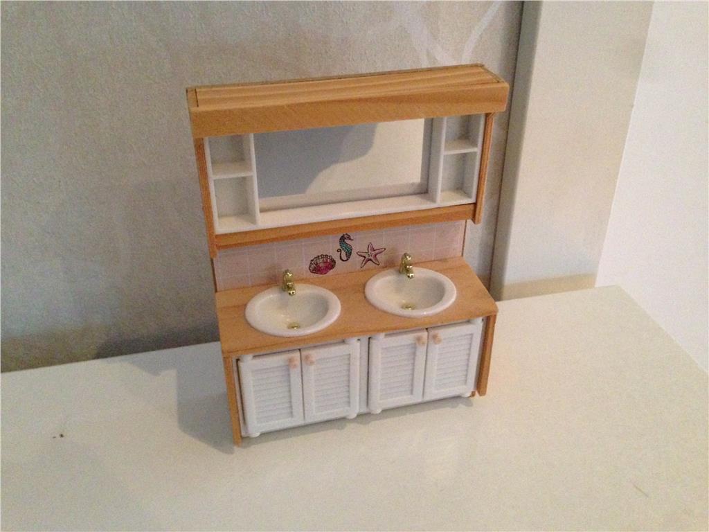 Lundby dockskÃ
p dubbelhandfat till badrum retro på tradera.com