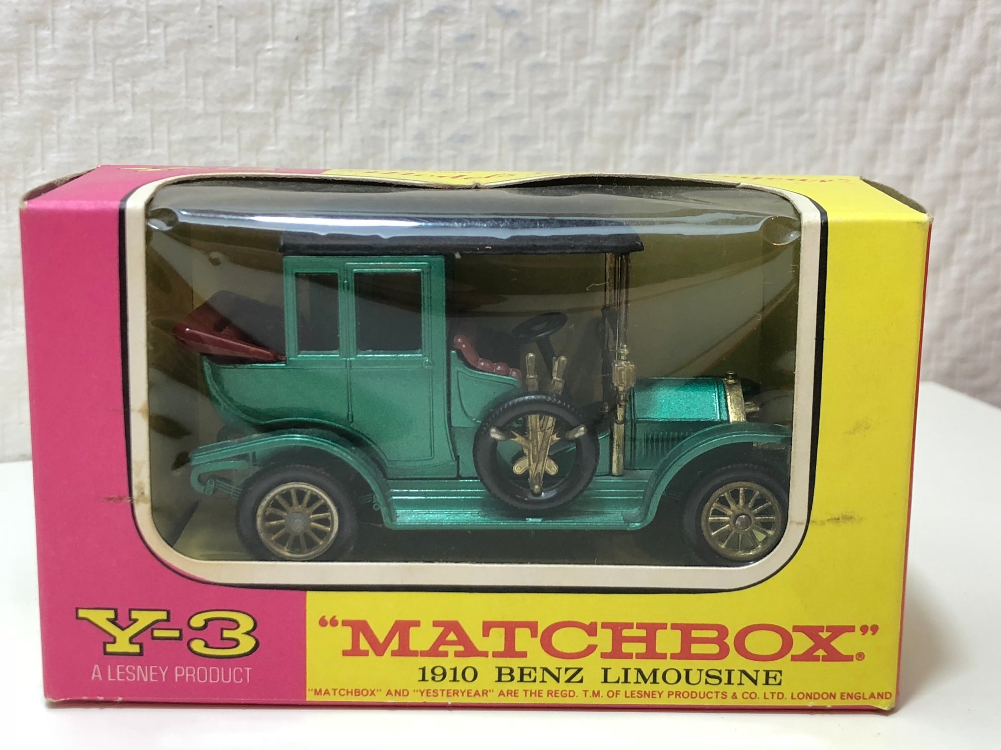 matchbox 1910 benz limousine