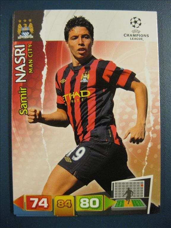 SAMIR NASRI - MANCHESTER CITY - UEFA CHAMPIONS LEAGUE 2011-2012