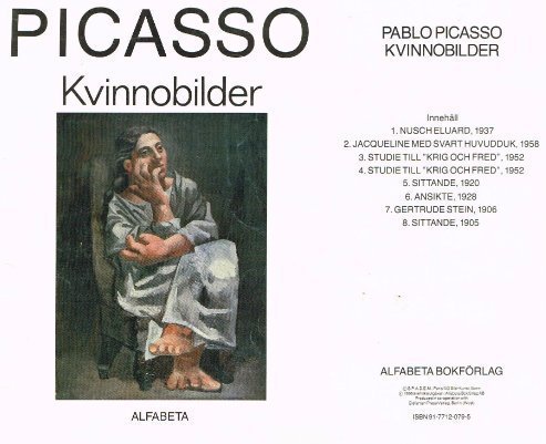 Picasso mapp med 8 offsetreproduktioner
