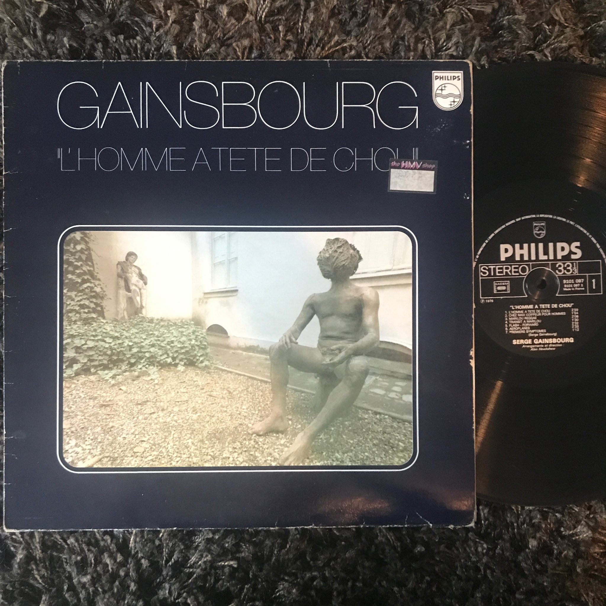 L Homme A La Tete De Chou SERGE GAINSBOURG L'homme a tete de chou LP Fran.. (421525828) ᐈ Köp på
