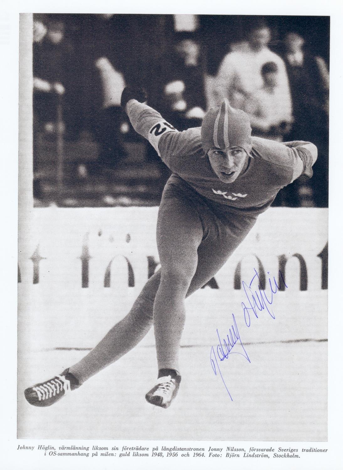 Se produkter som liknar Johnny Höglin OSguld 1968 .. på Tradera