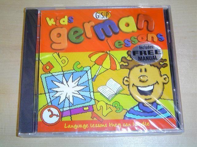 KIDS GERMAN LESSONS PC CD-ROM *NYTT*