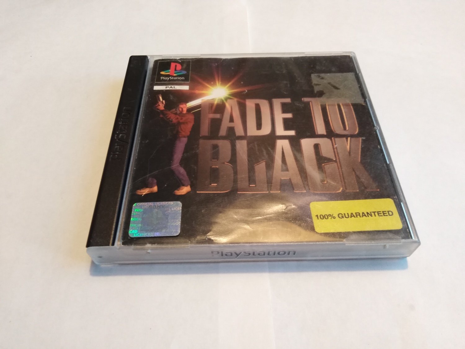 Fade To Black Sur PS1 – Jeu Complet PAL – Édition Boîtier Cristal – Retrogaming – CIB