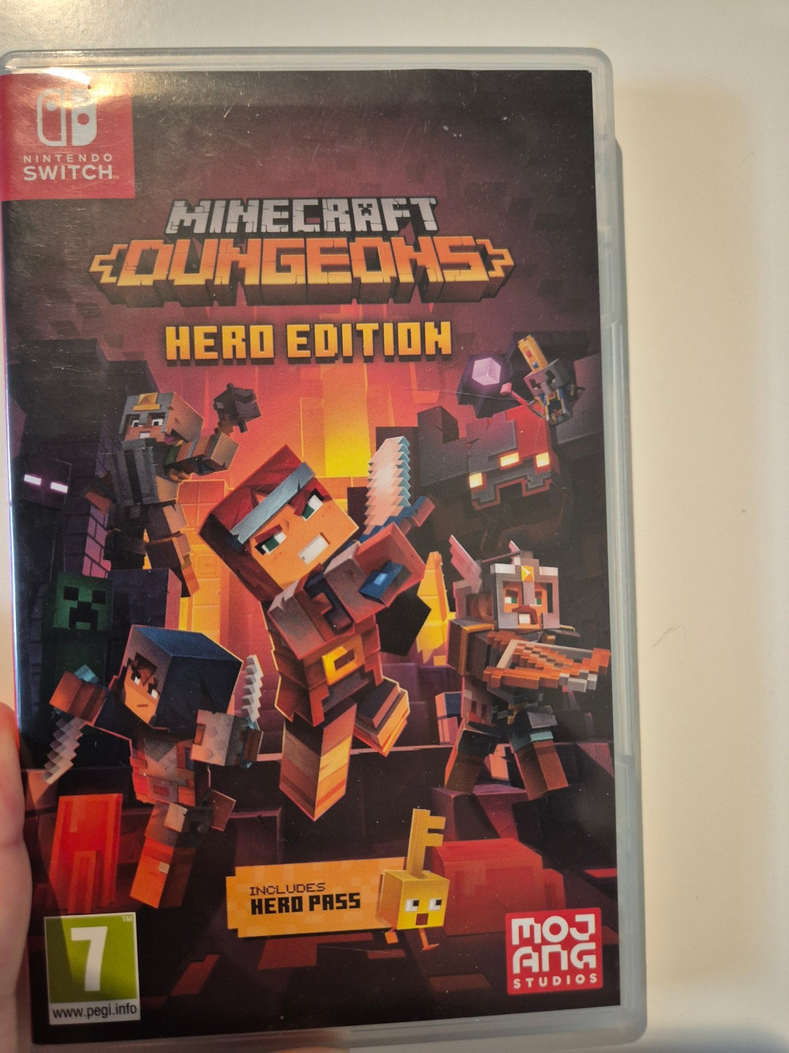 minecraft dungeons switch