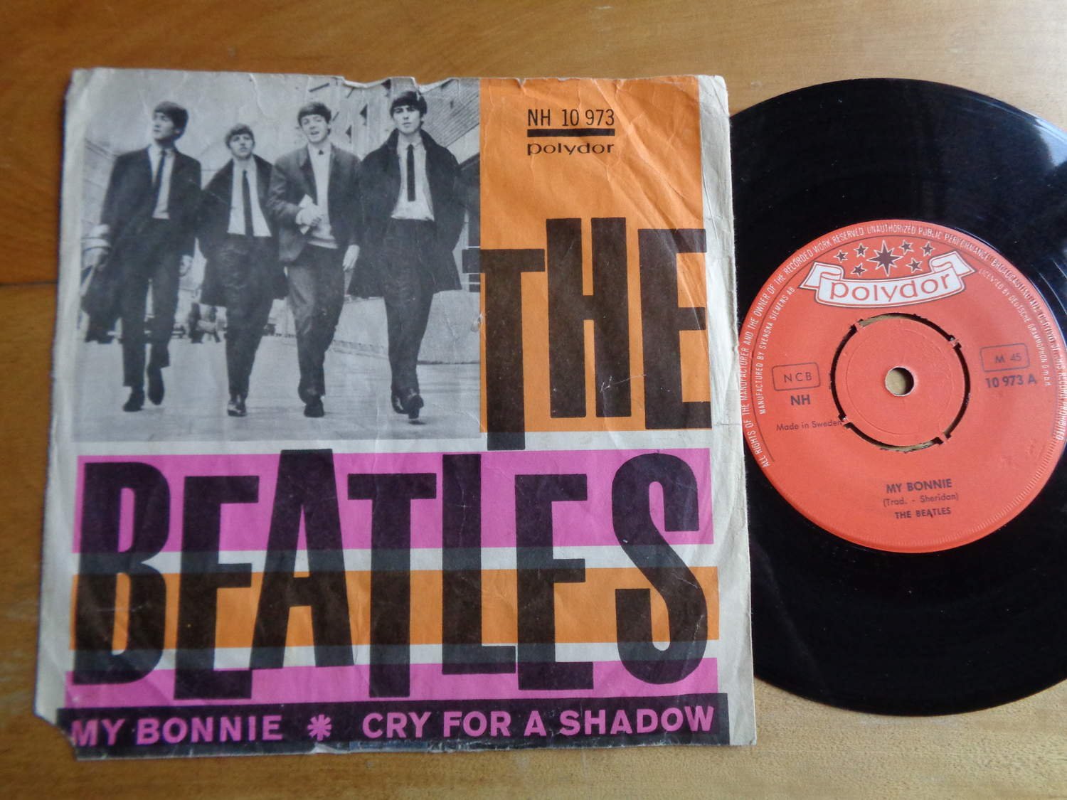 The Beatles "My Bonnie/Cry For A Shadow" (367255834) ᐈ Bleckburken på