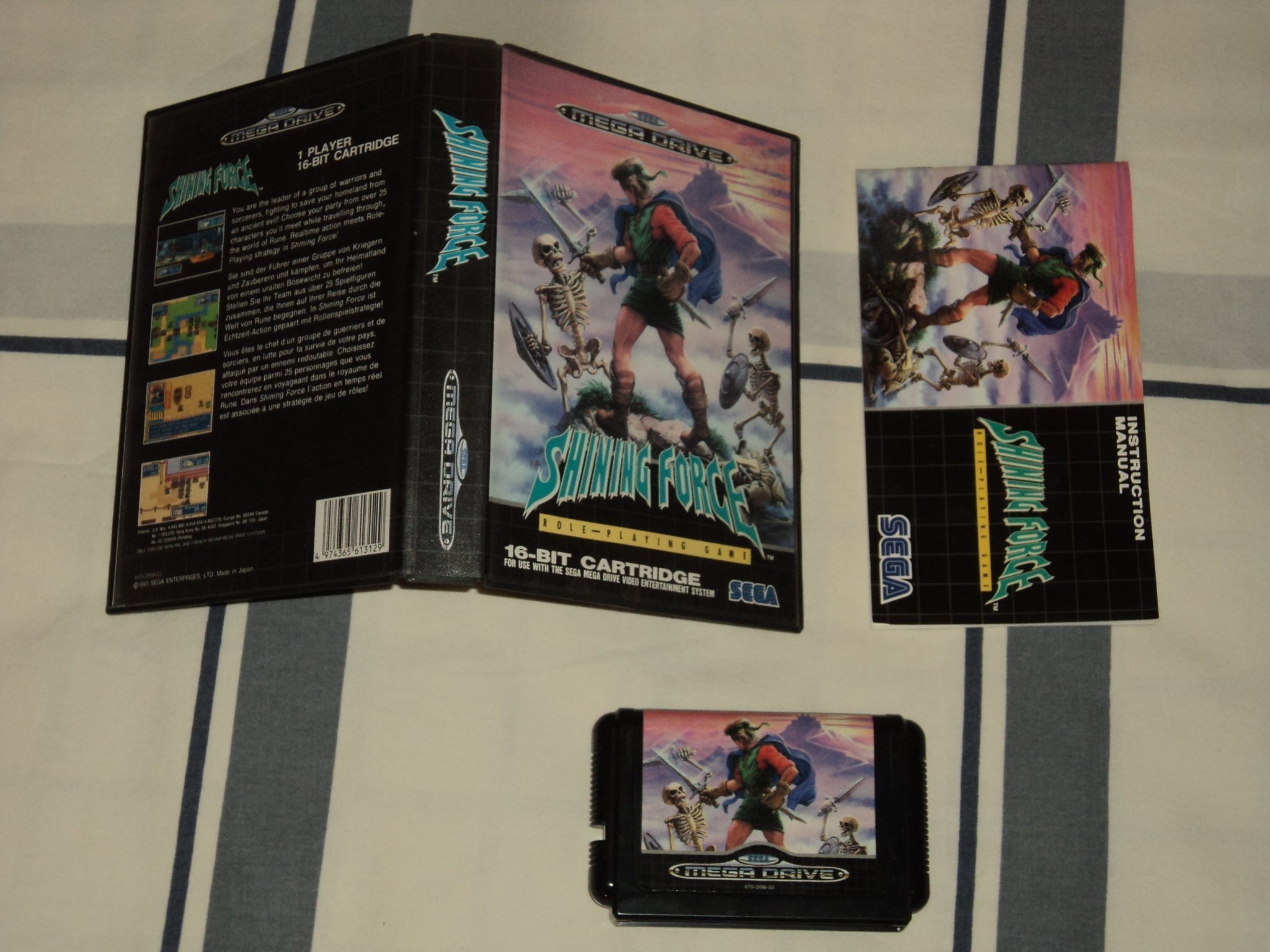 MD SEGA Mega Drive Shining Force