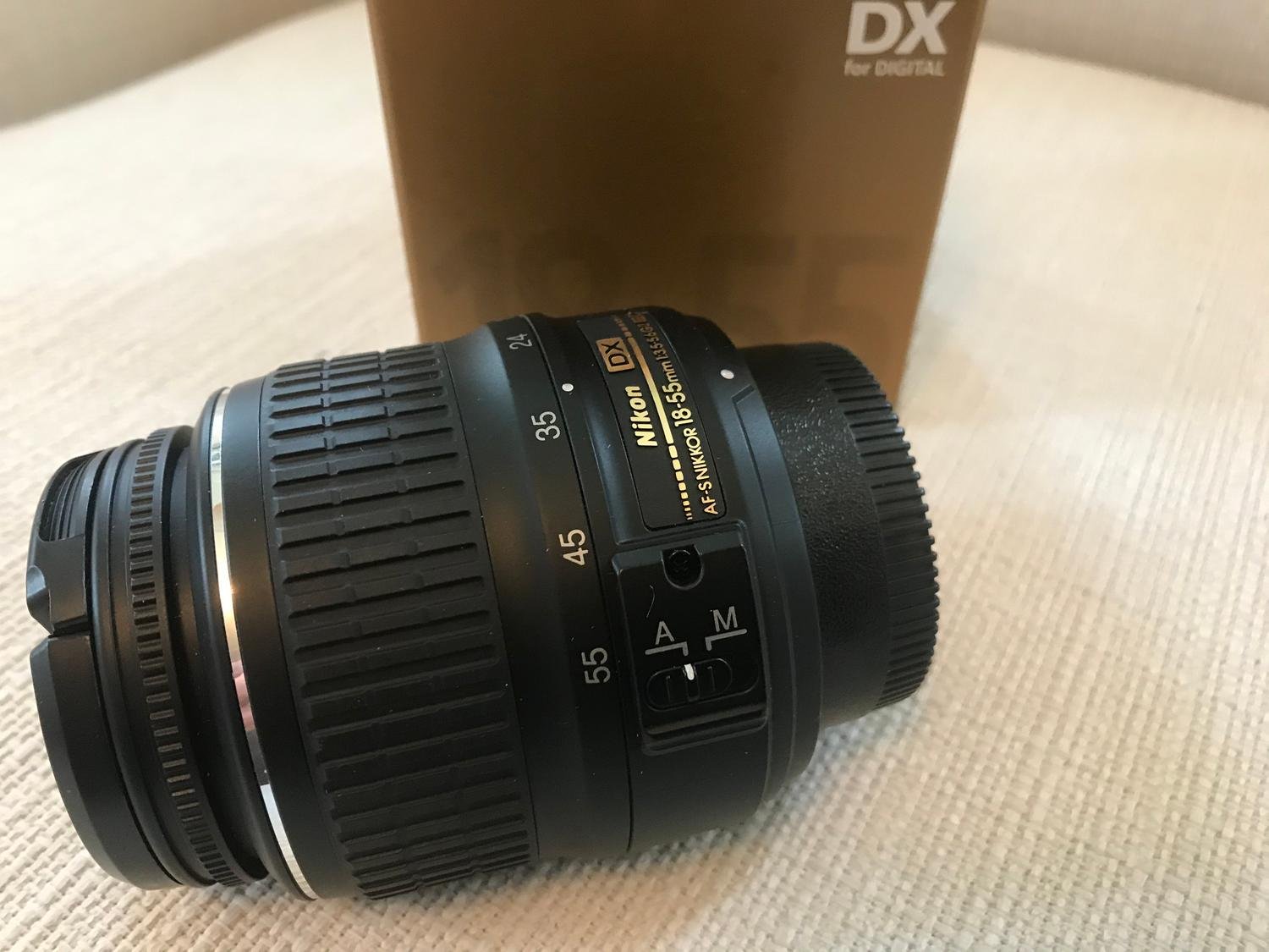 Nikon, DX AF-S NIKKOR 18-55mm 1:3.5-5.6 G II ED - Fint Skick!