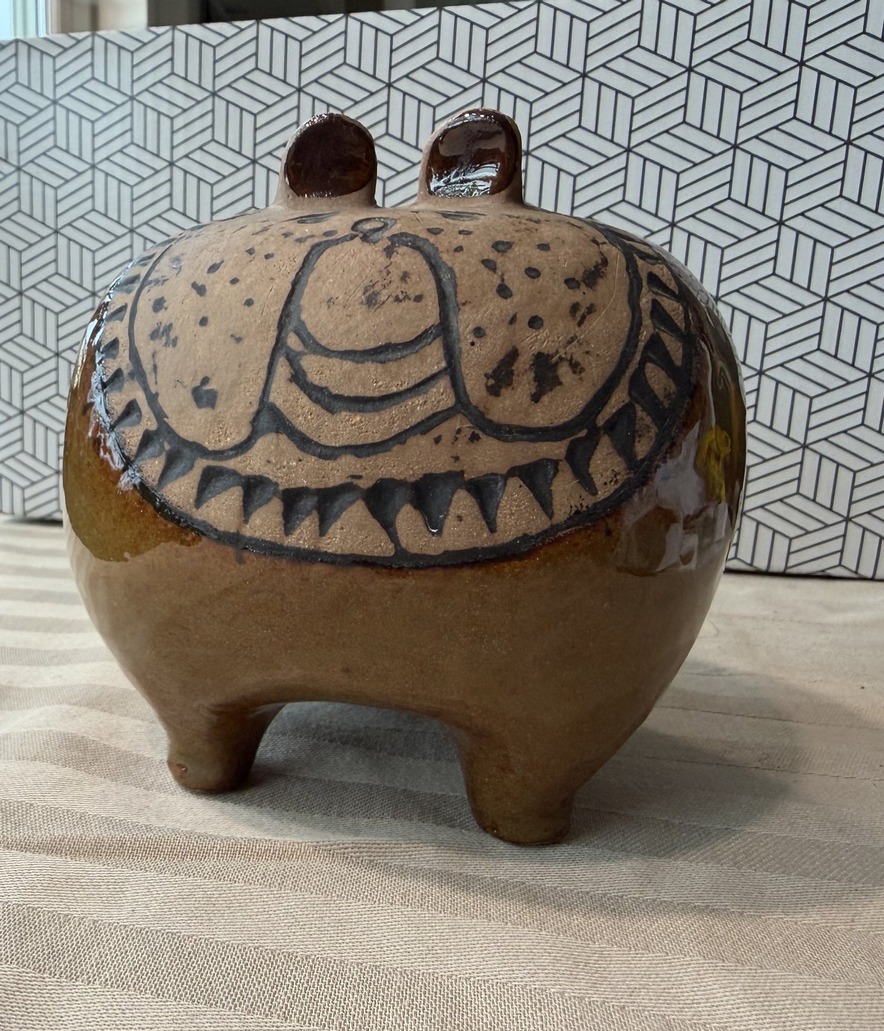 置物 Lisa Larson STORA BULLDOG Lisa Larson Stora Zoo Large Zoo Series Gustavsberg Bulldog