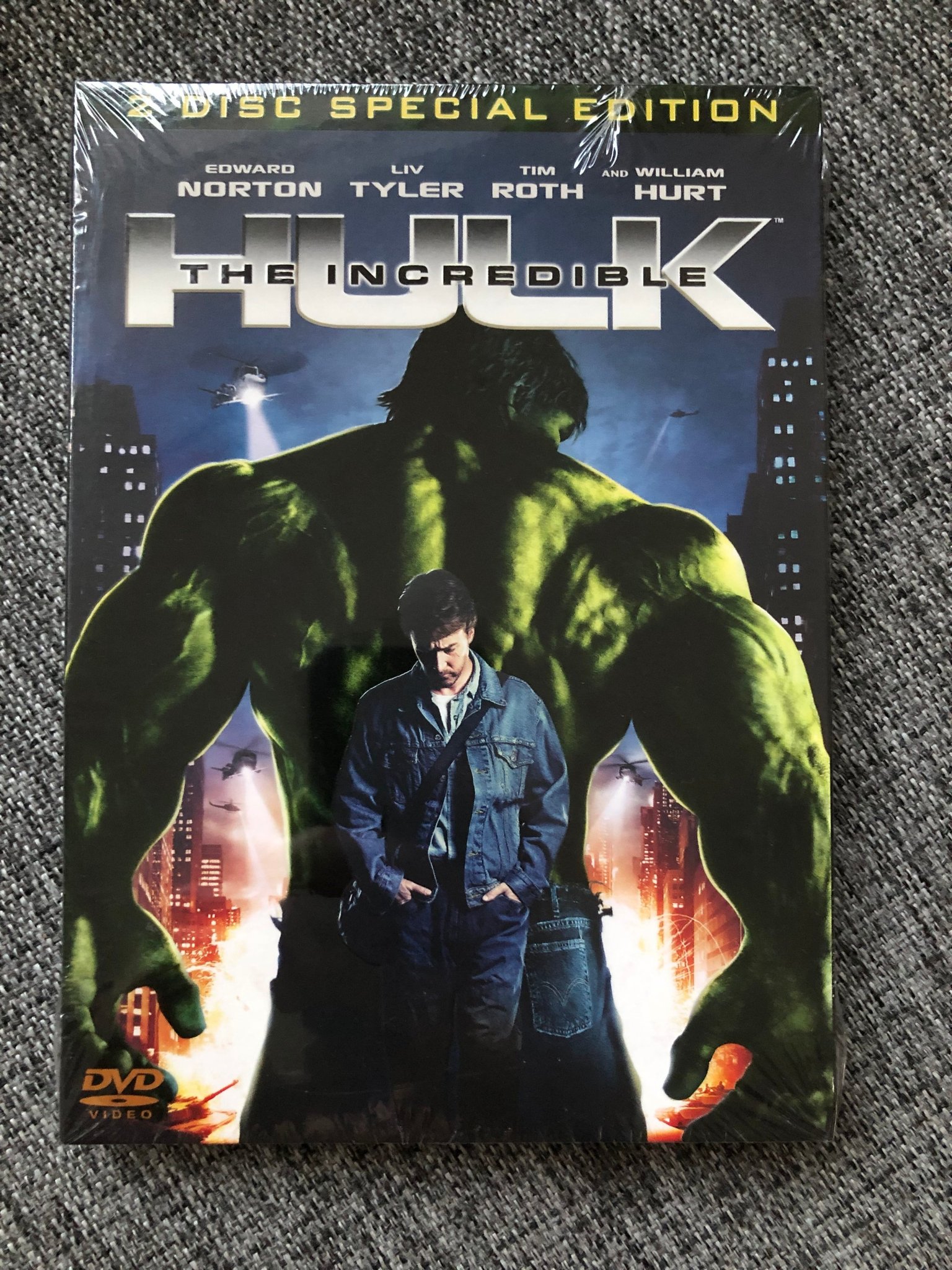 Incredible Hulk - 2-disc Special Edition (DVD) INPLASTAD, UTGÅTT